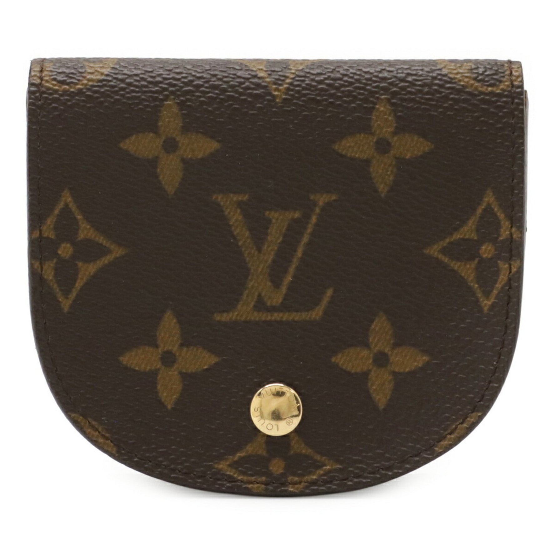 LOUIS VUITTON Monogram Porte Monnaie Guze Coin Case/Purse
