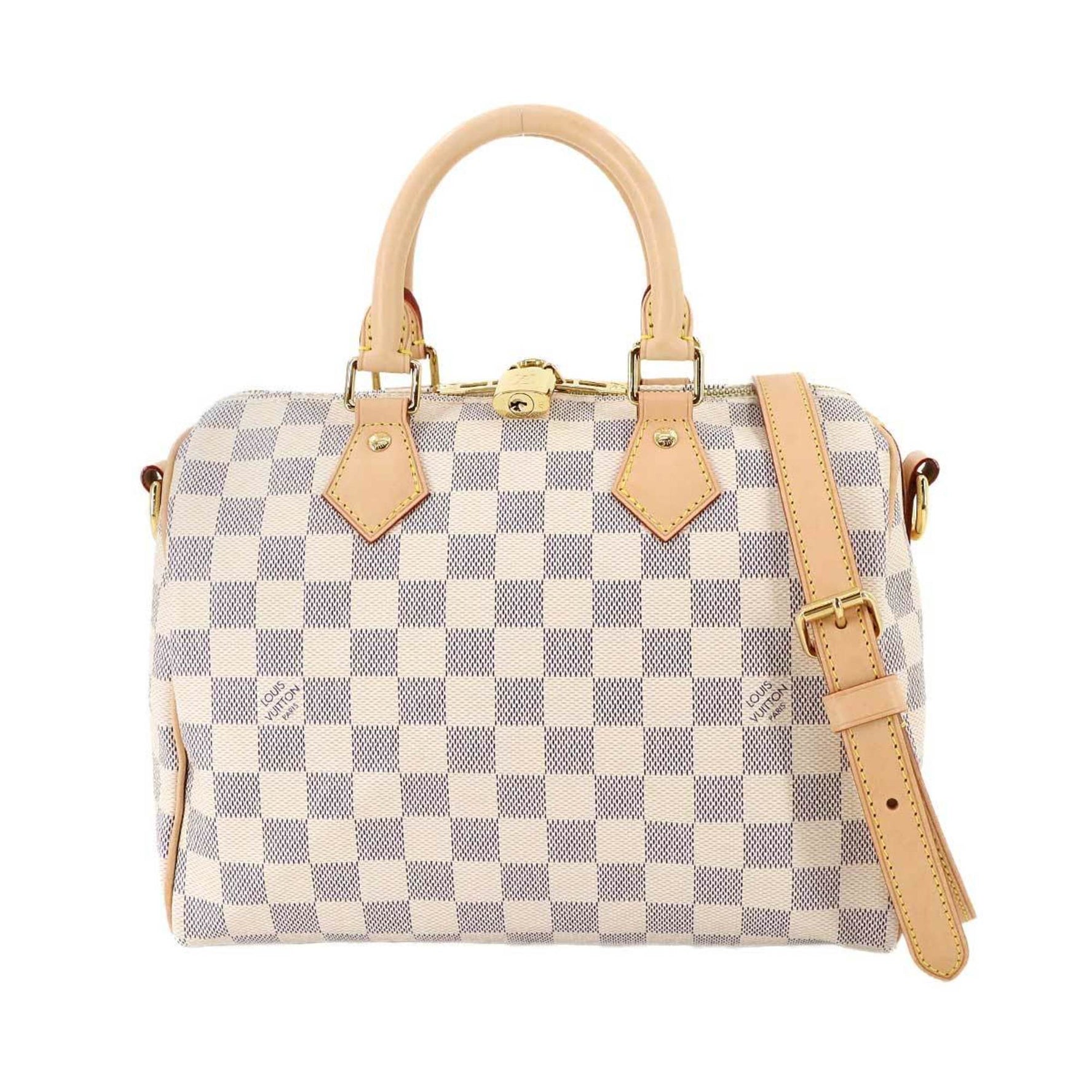 Louis Vuitton Damier Azur Speedy Bandouliere 25 Handbag RFID