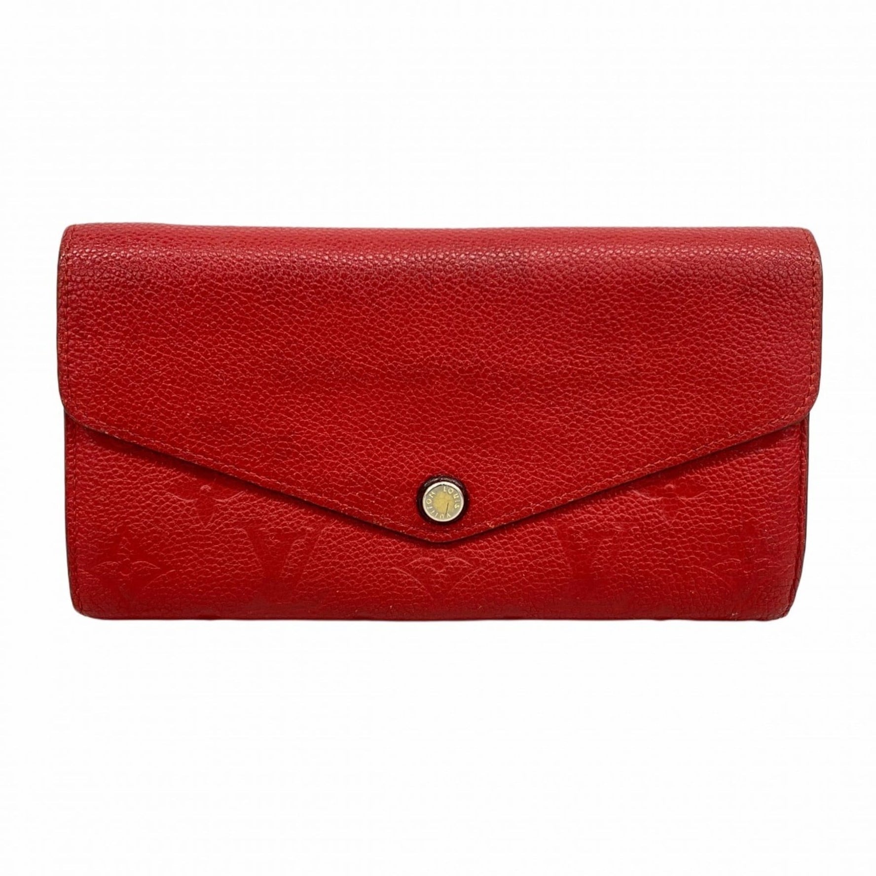 Louis Vuitton Monogram Empreinte Portefeuille Sarah Long Wallet