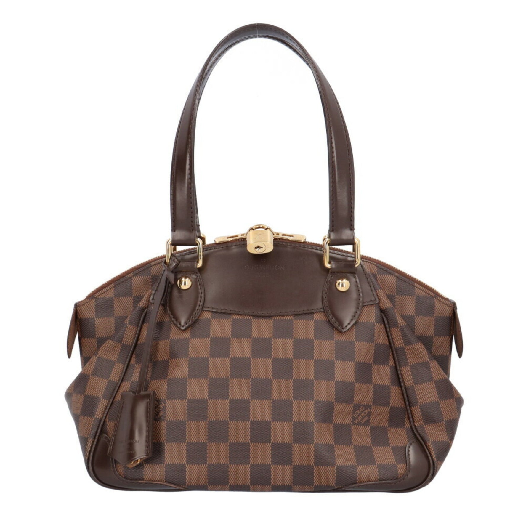 Louis Vuitton Verona MM Damier Handbag Canvas N41117 Brown Women's LOUIS VUITTON