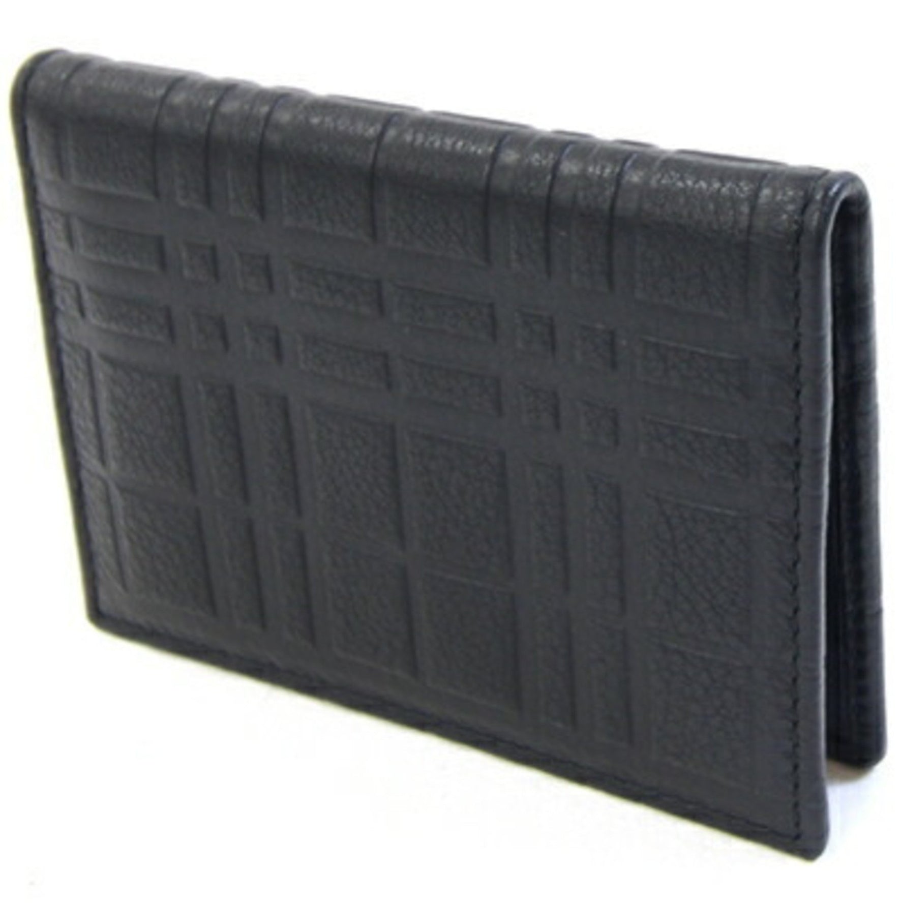 Burberry Card Case Leather Check