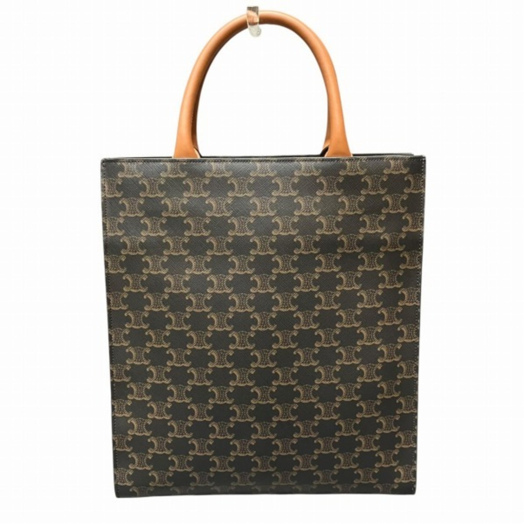 Celine Triomphe Vertical Cabas Tote Bag Shoulder