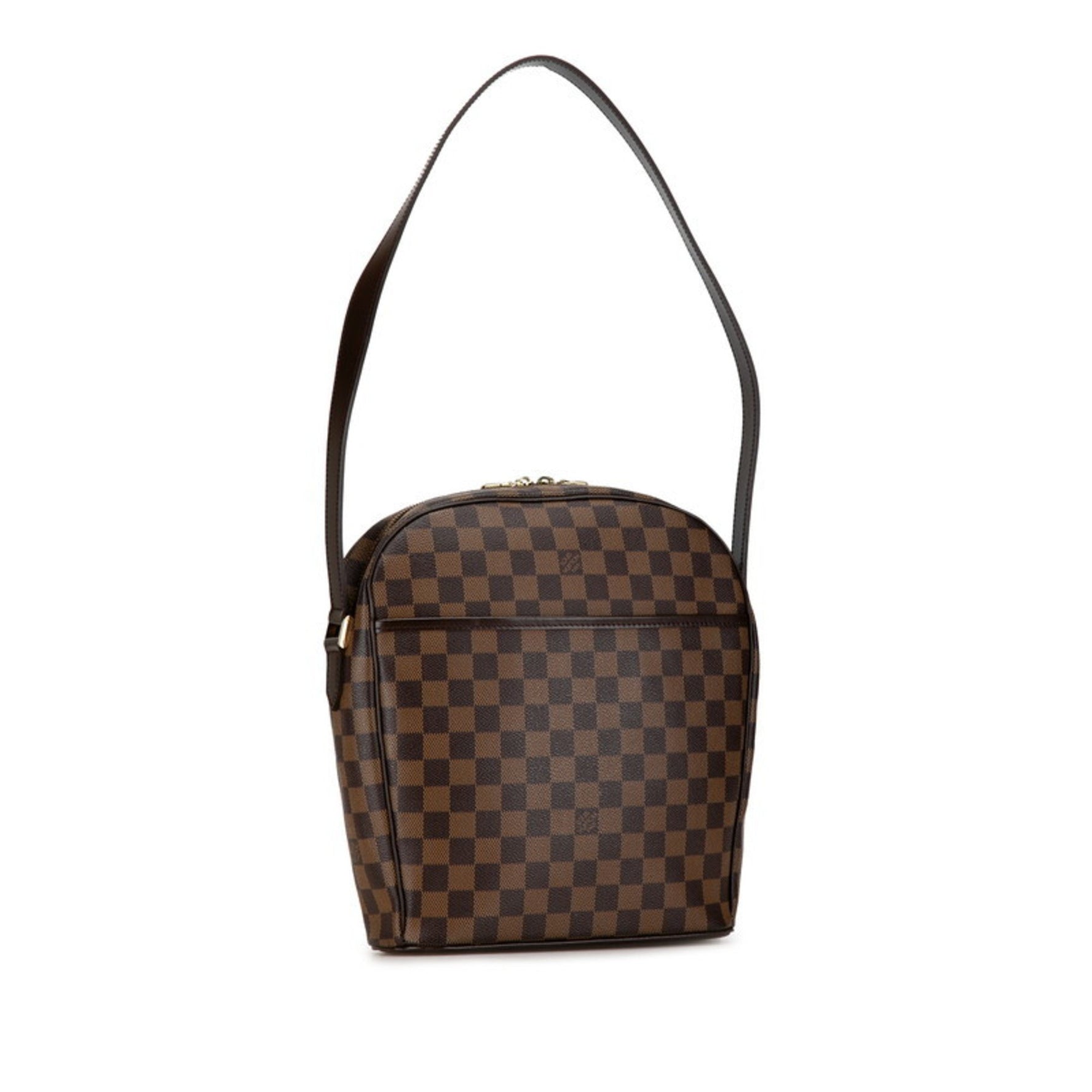 Louis Vuitton Damier Ipanema GM Shoulder Bag PVC Leather
