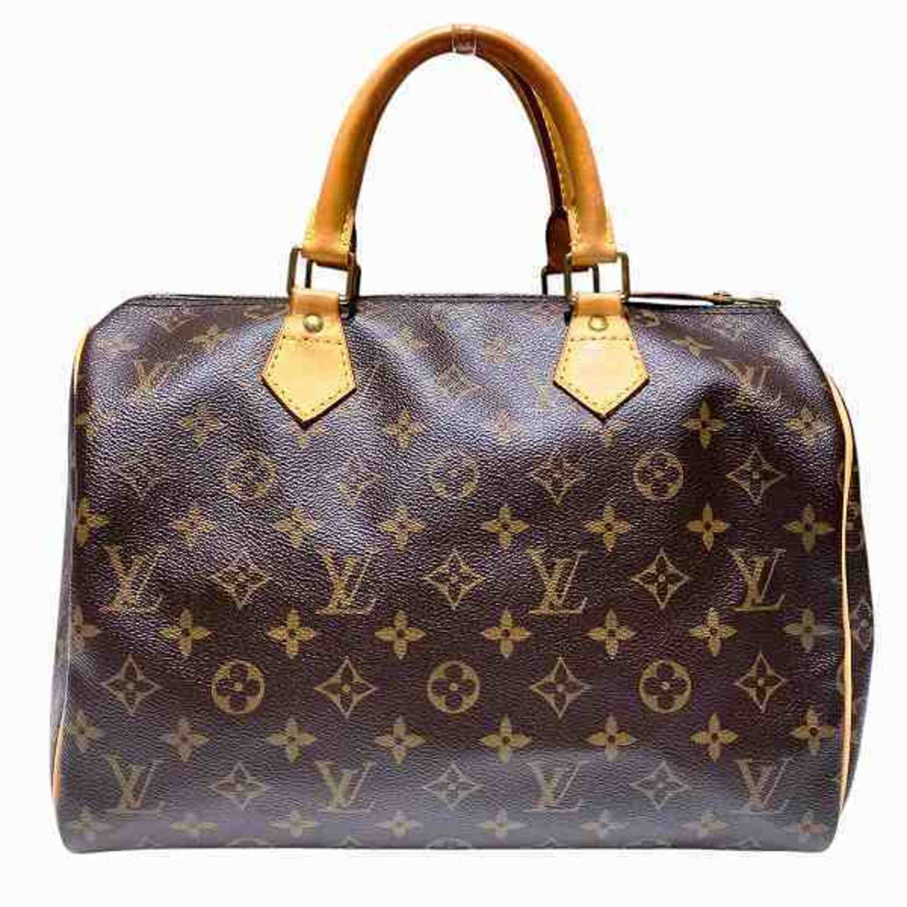 Louis Vuitton Monogram Speedy 30 M41526 Handbag for Men and Women