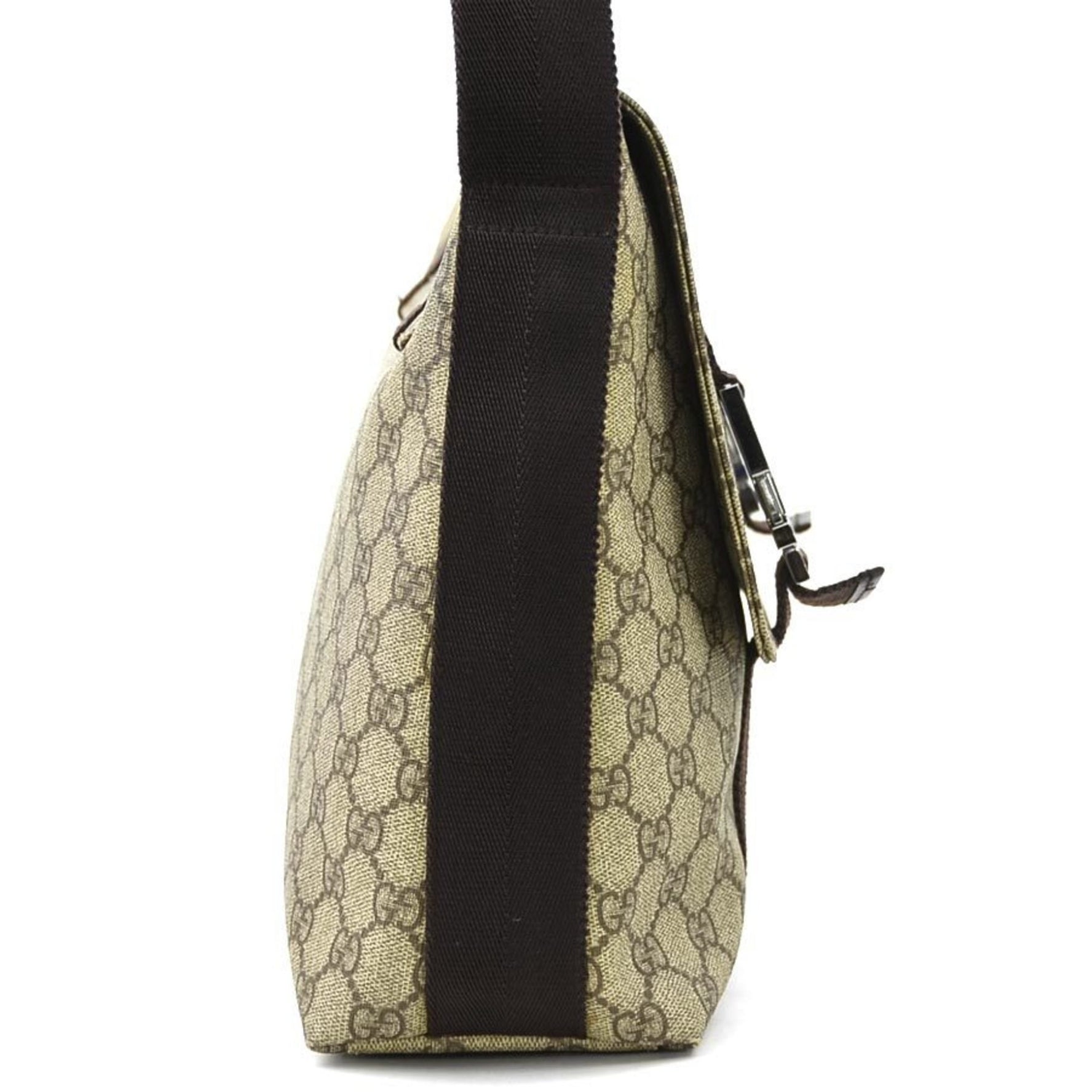 GUCCI Shoulder Bag GG Supreme Canvas Men's