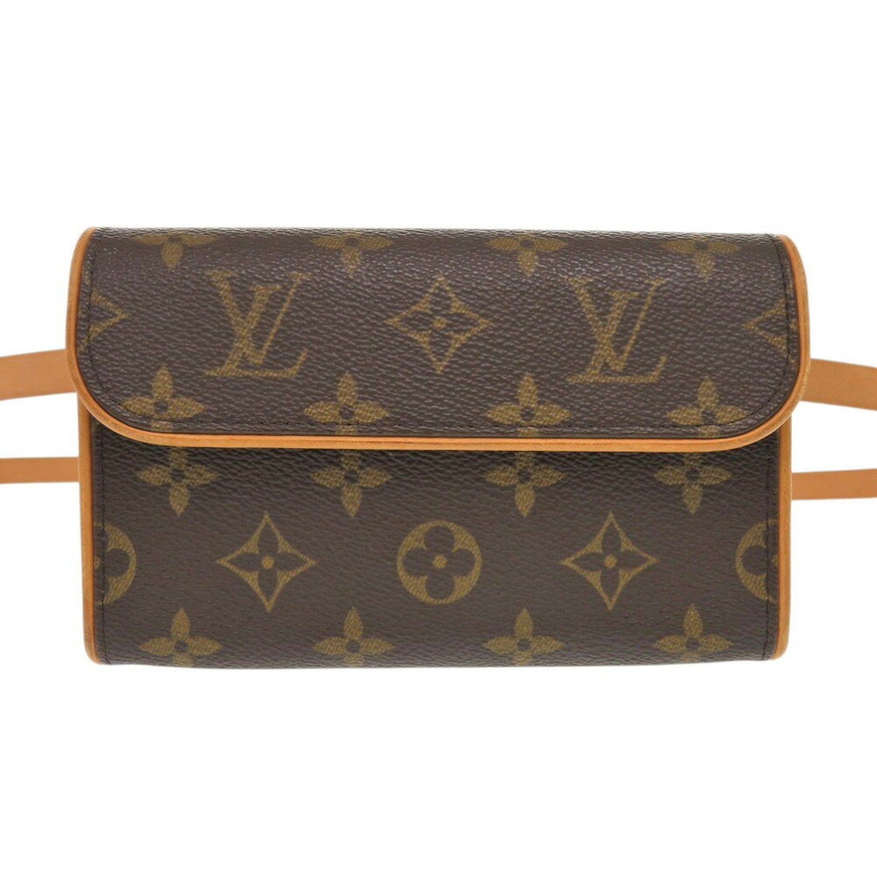 Louis Vuitton Pochette Florentine Monogram Strap M Size Waist Bag 0539