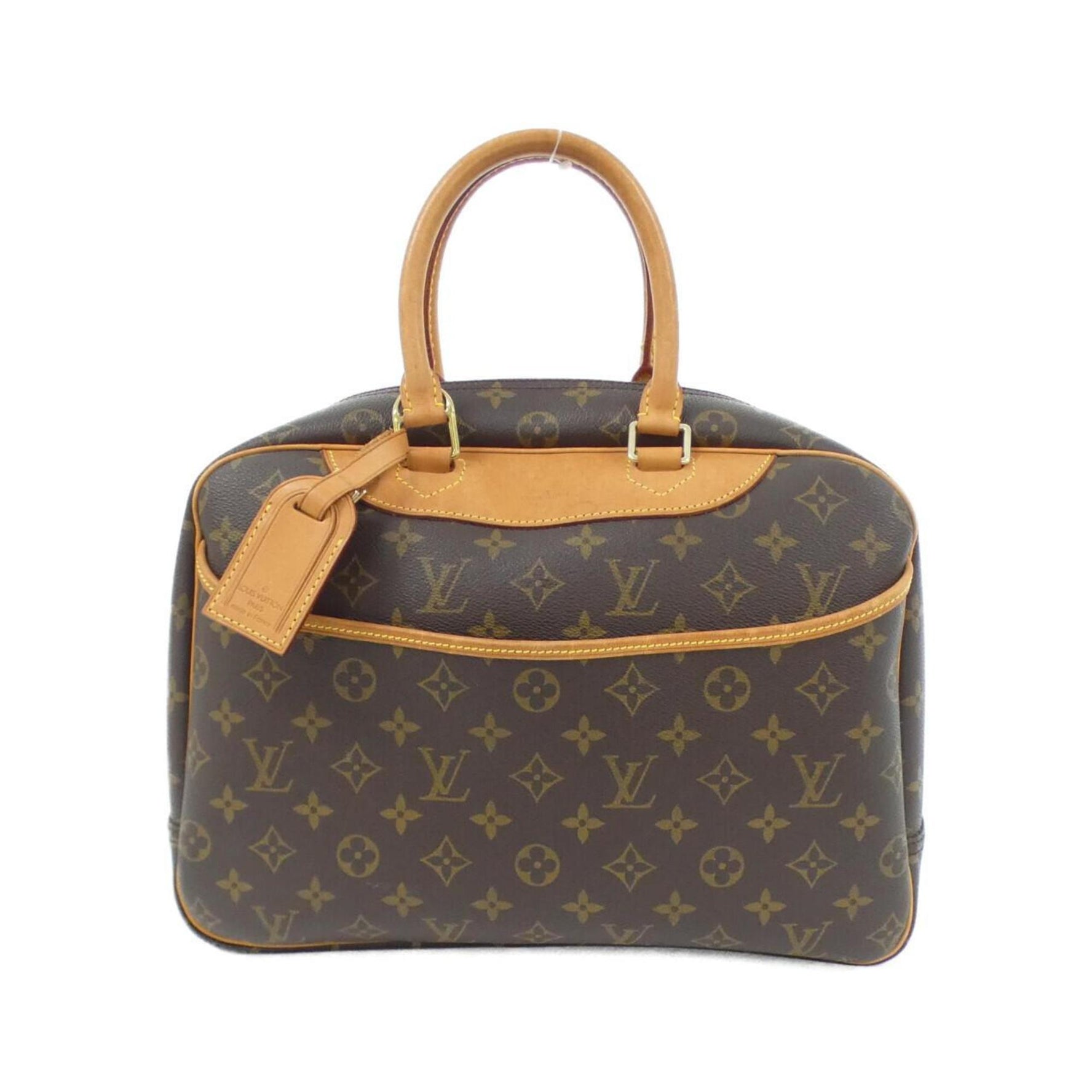 Louis Vuitton Monogram Bowling Vanity Handbag