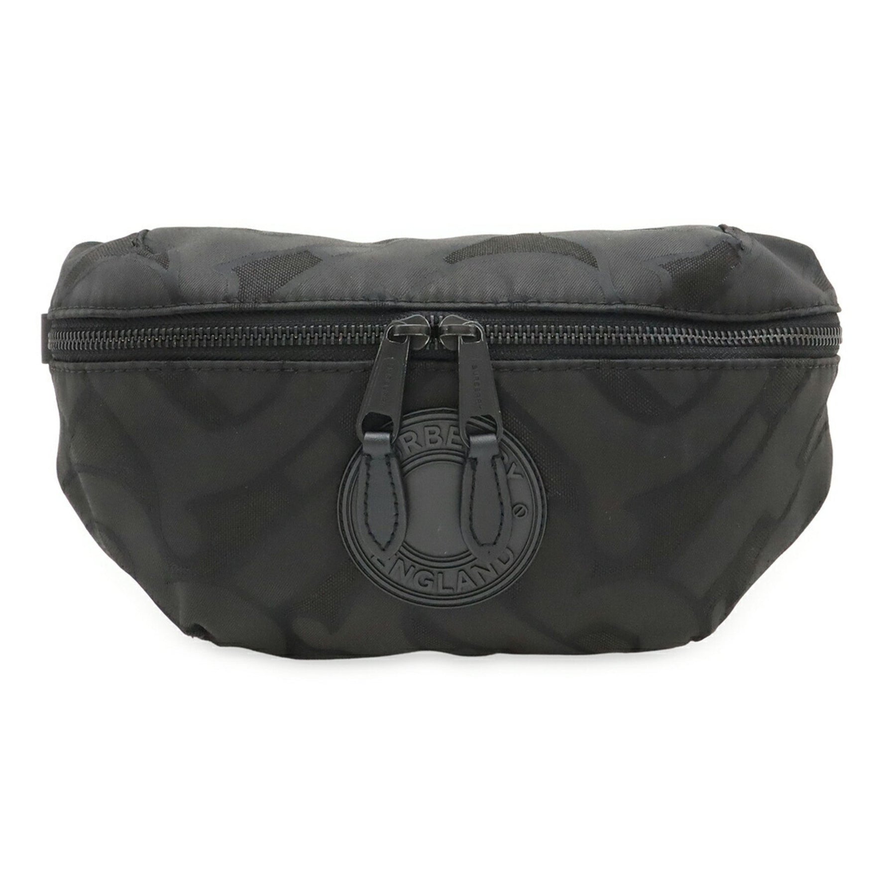 BURBERRY Body Bag, Belt Waist Nylon and Leather