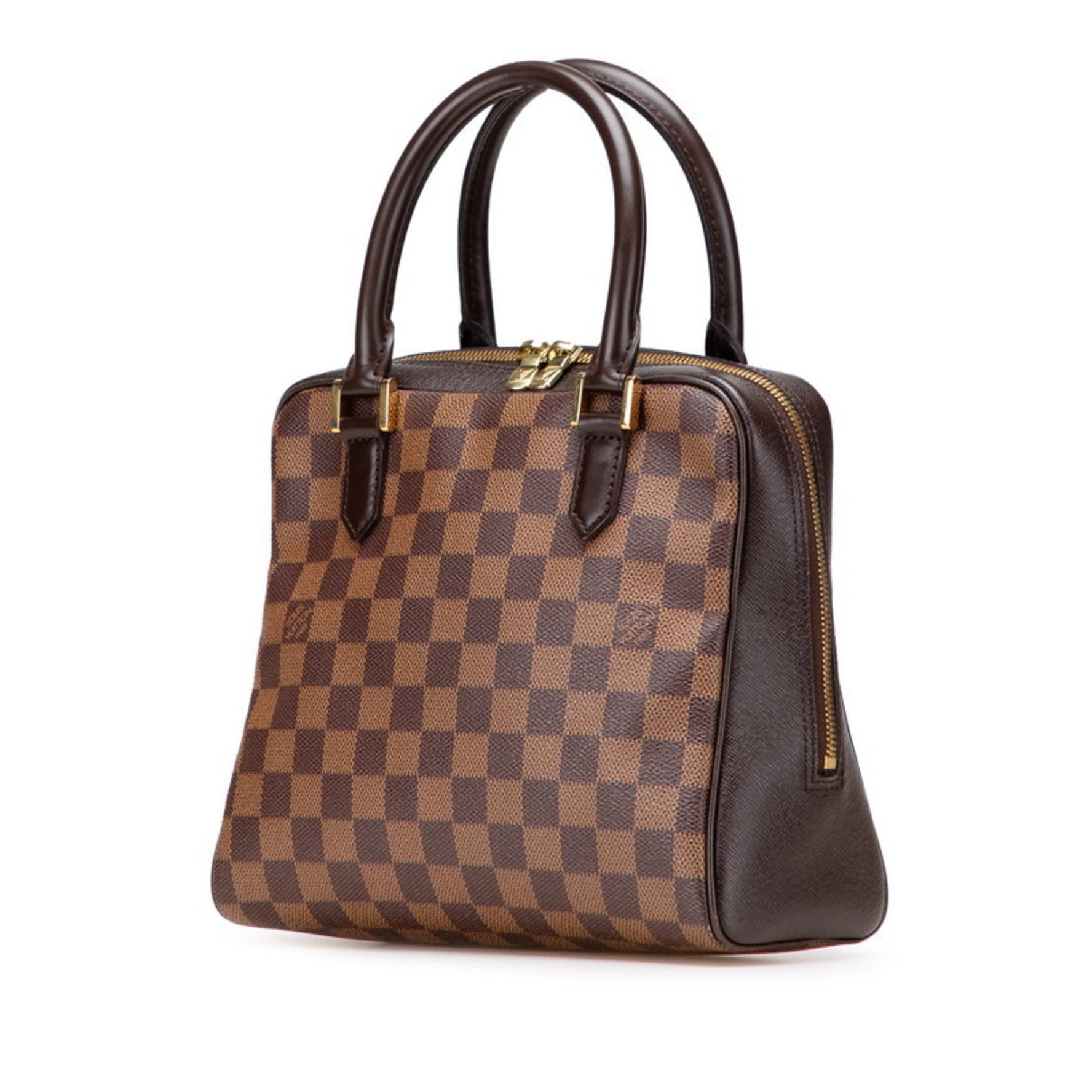 Louis Vuitton Damier Brera Handbag PVC Leather LOUIS VUITTON