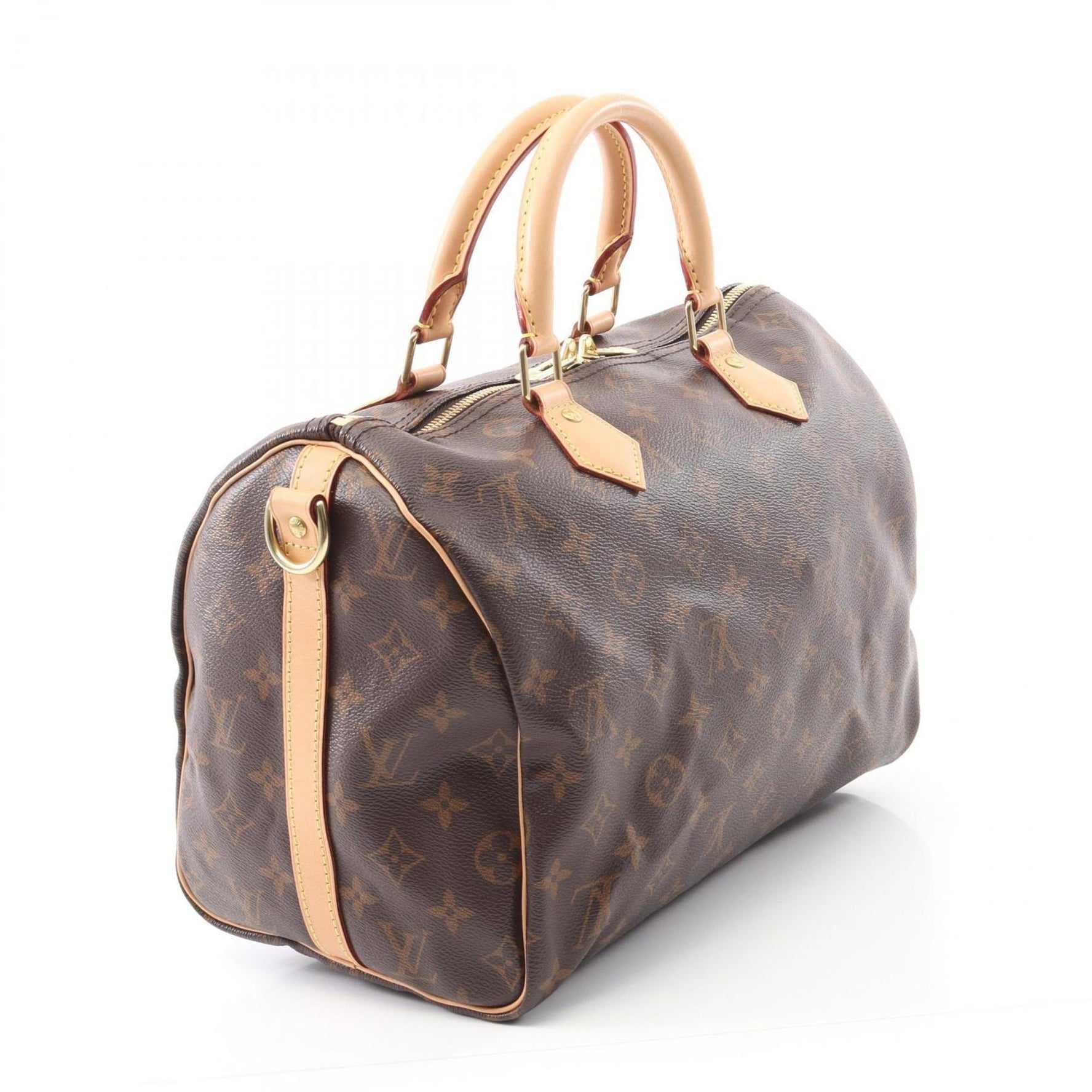 Louis Vuitton Speedy Bandouliere 30 Handbag, Coated Canvas and Leather, Monogram