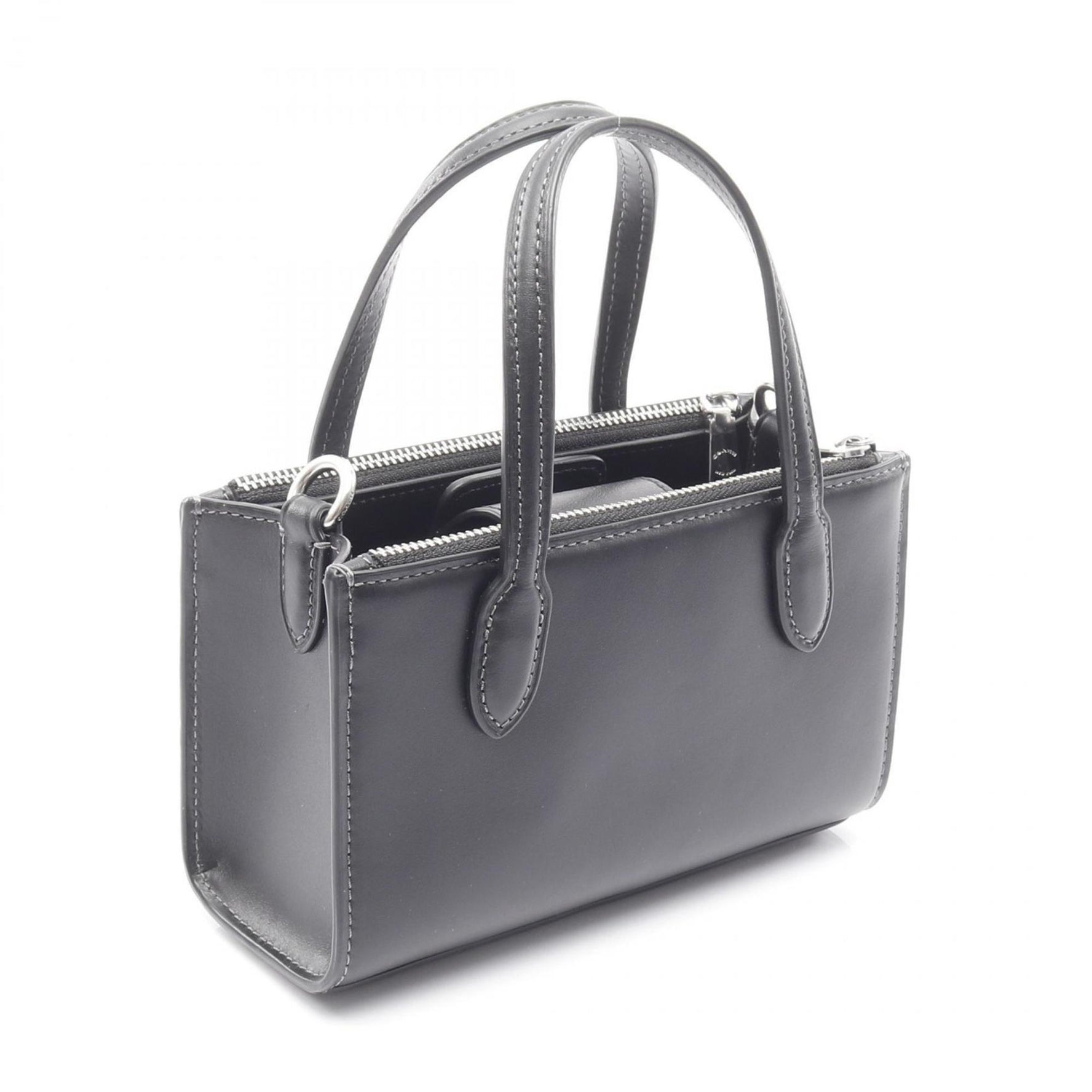 Coach Nina Mini Tote Handbag, Leather