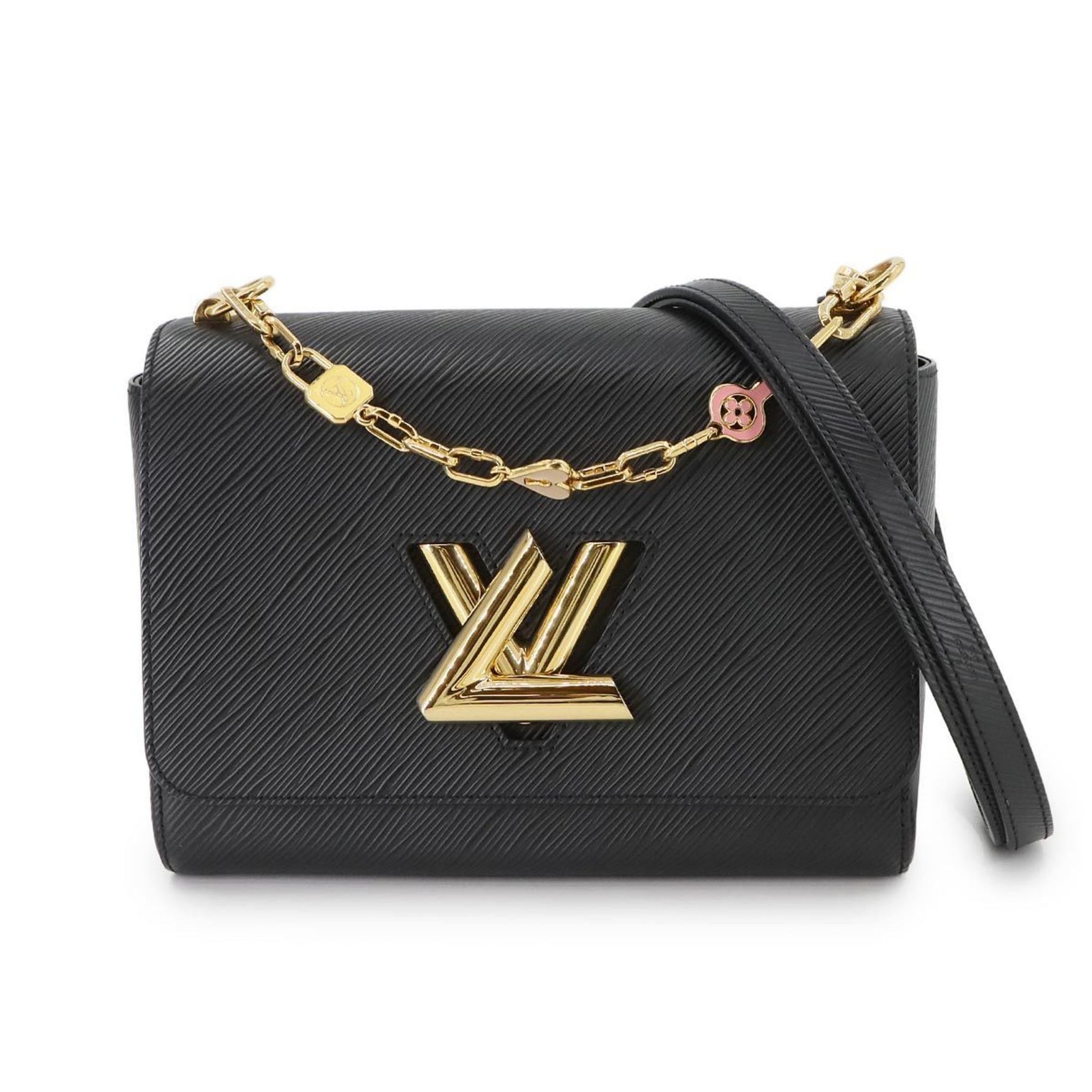 Louis Vuitton Epi Twist MM Shoulder Bag in Leather