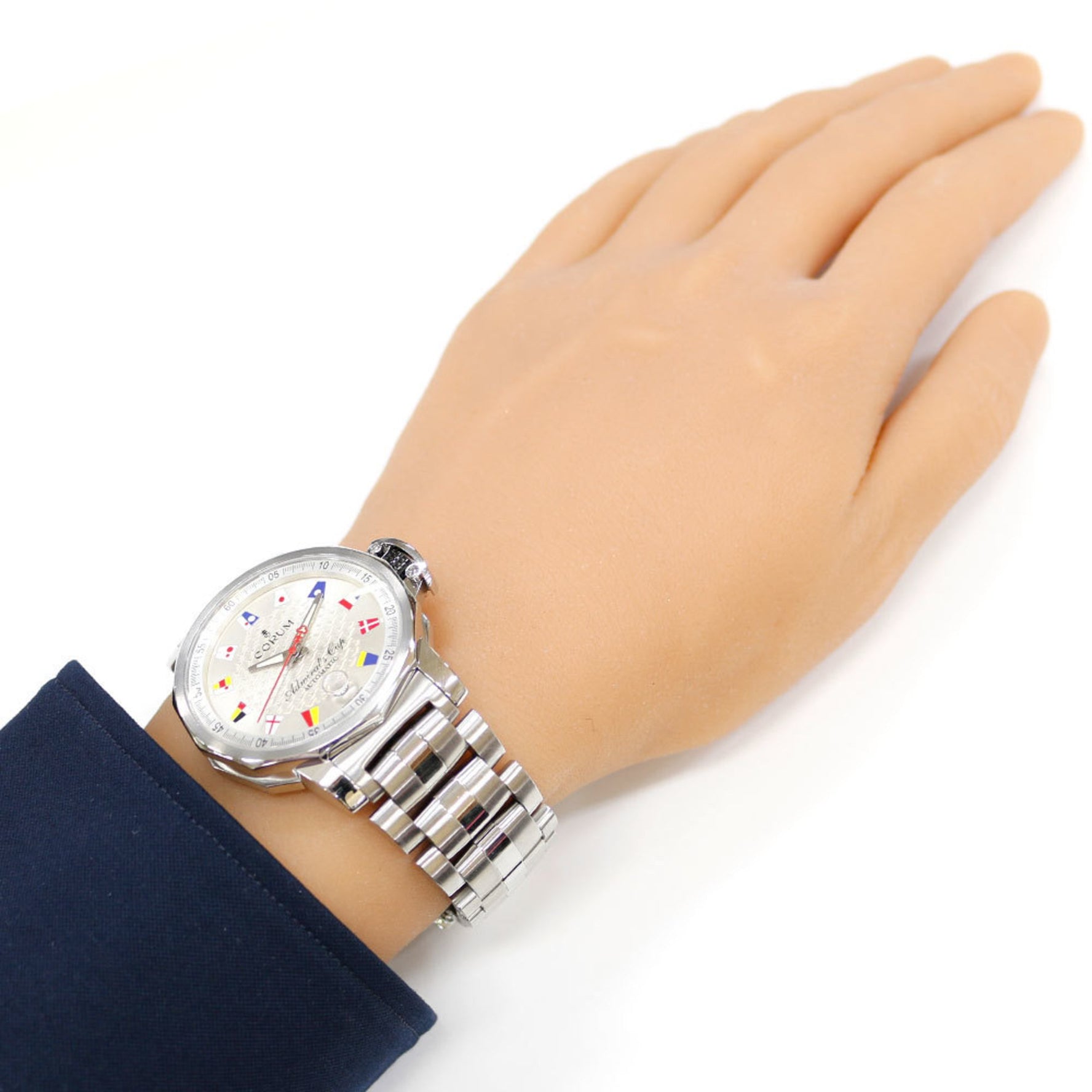 Corum Admiral's Cup Trophy 41 Watch Stainless Steel 082.830.20 Automatic Overhauled