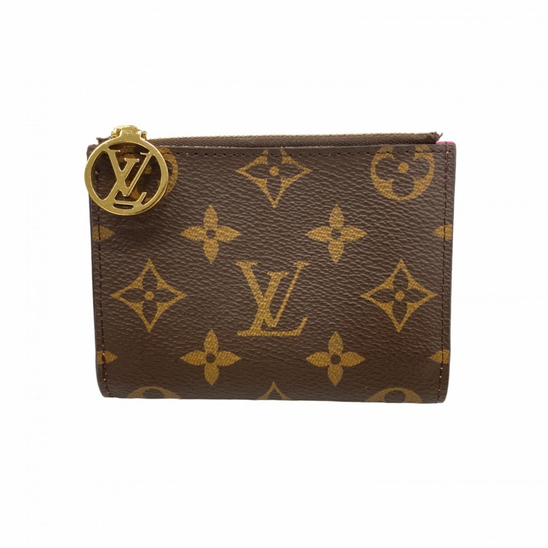 Louis Vuitton Monogram Portefeuille Lisa Wallet Rose Lollipop