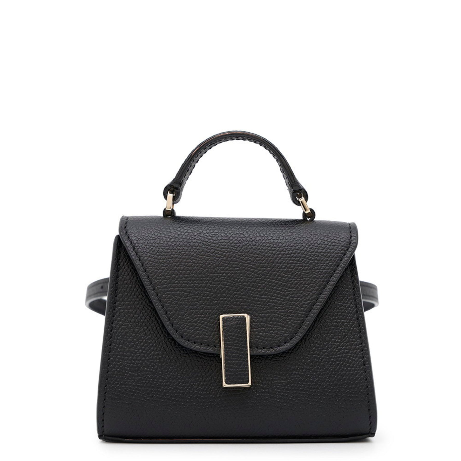 Valextra Body Bag Iside Belt Soft Calf Leather SGES0061028LOCPL99NN Black 3way