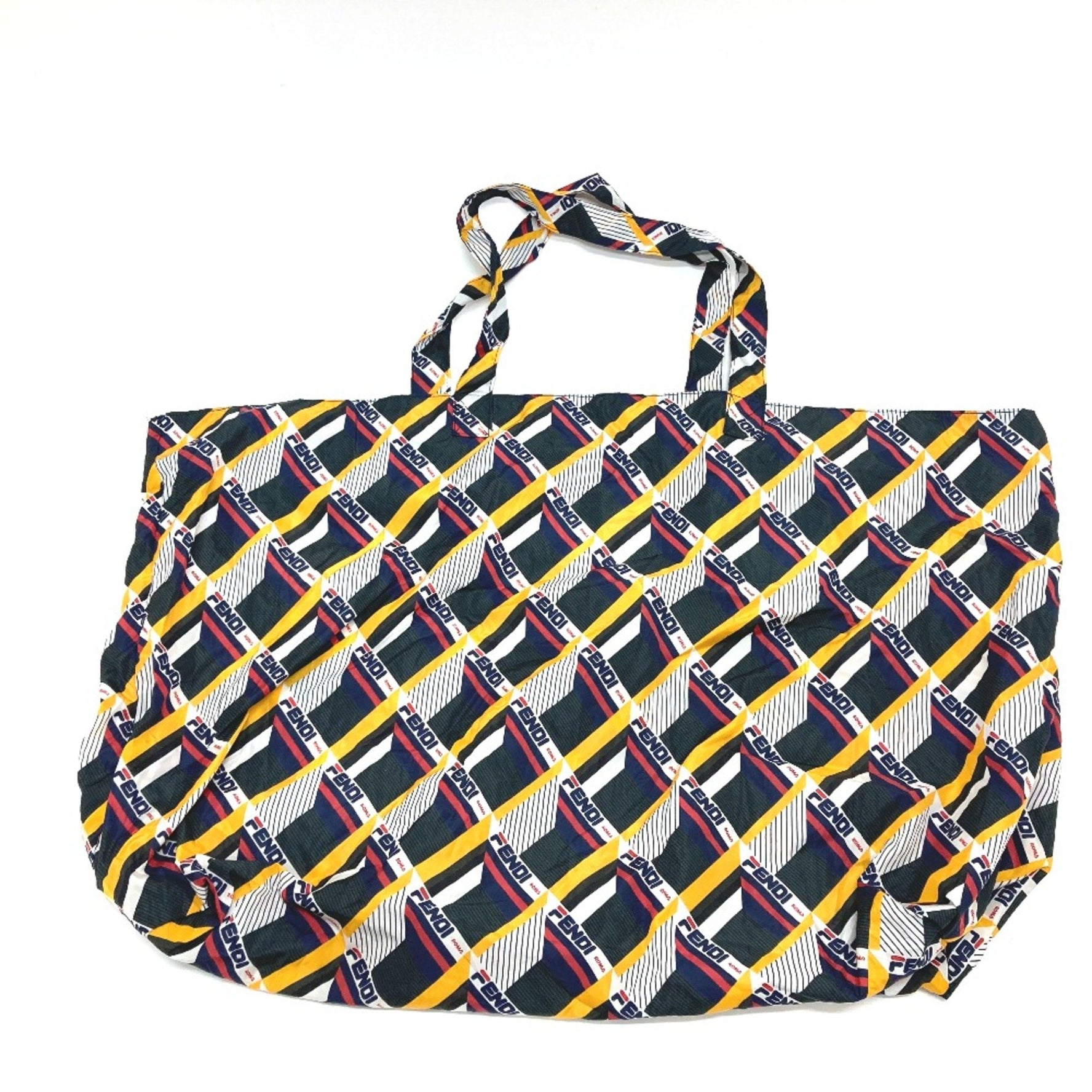 Fendi FIRA FIRA With storage pouch Tote Bag /navy