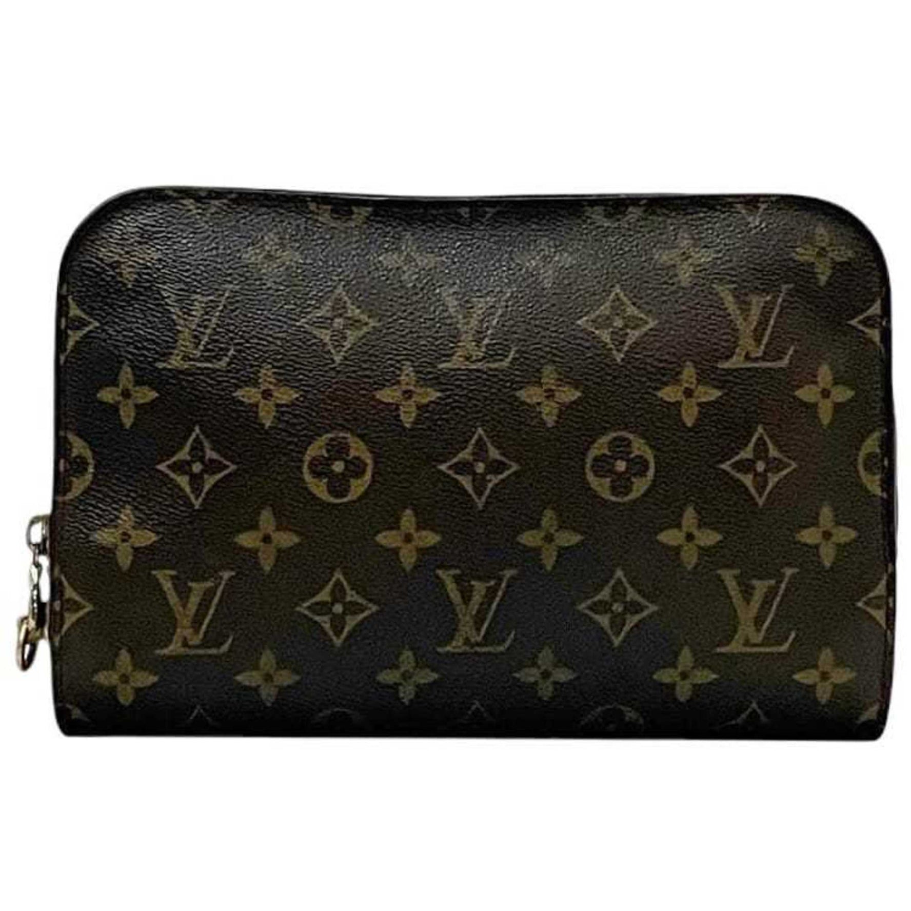 Louis Vuitton Orsay Second Bag Brown Monogram Clutch Canvas Unisex