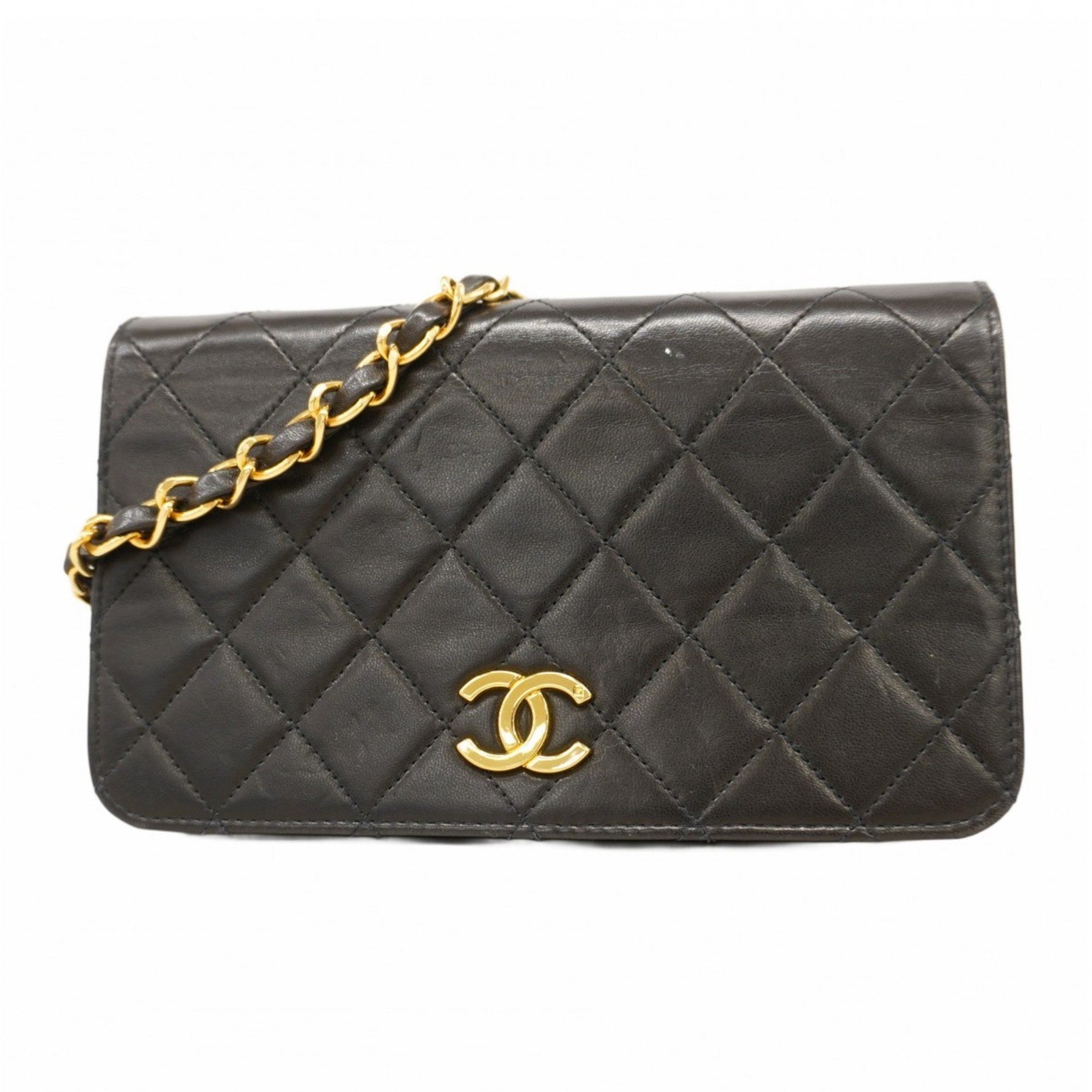 Chanel Matelasse Shoulder Bag with Chain Bag, Lambskin
