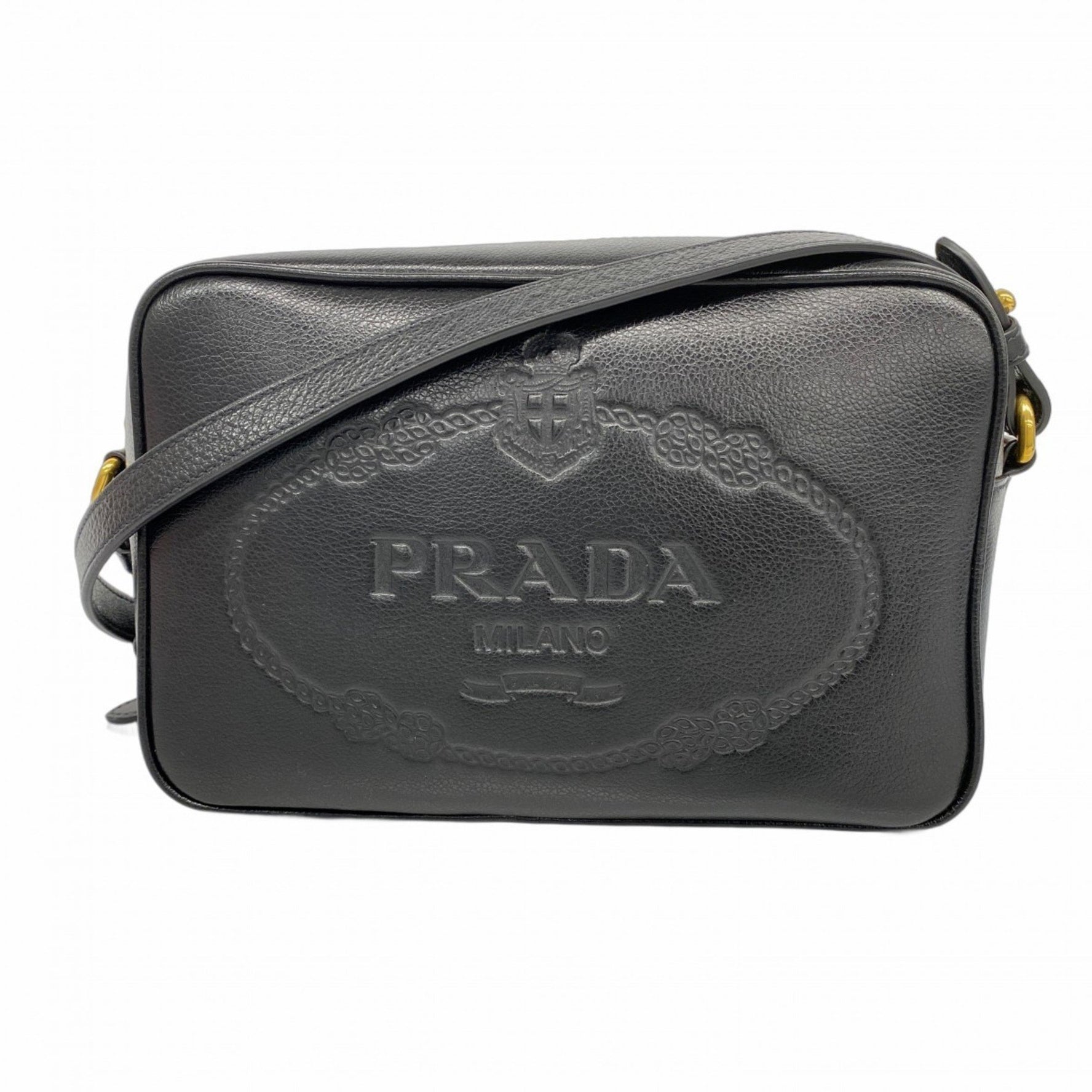 Prada shoulder bag in leather