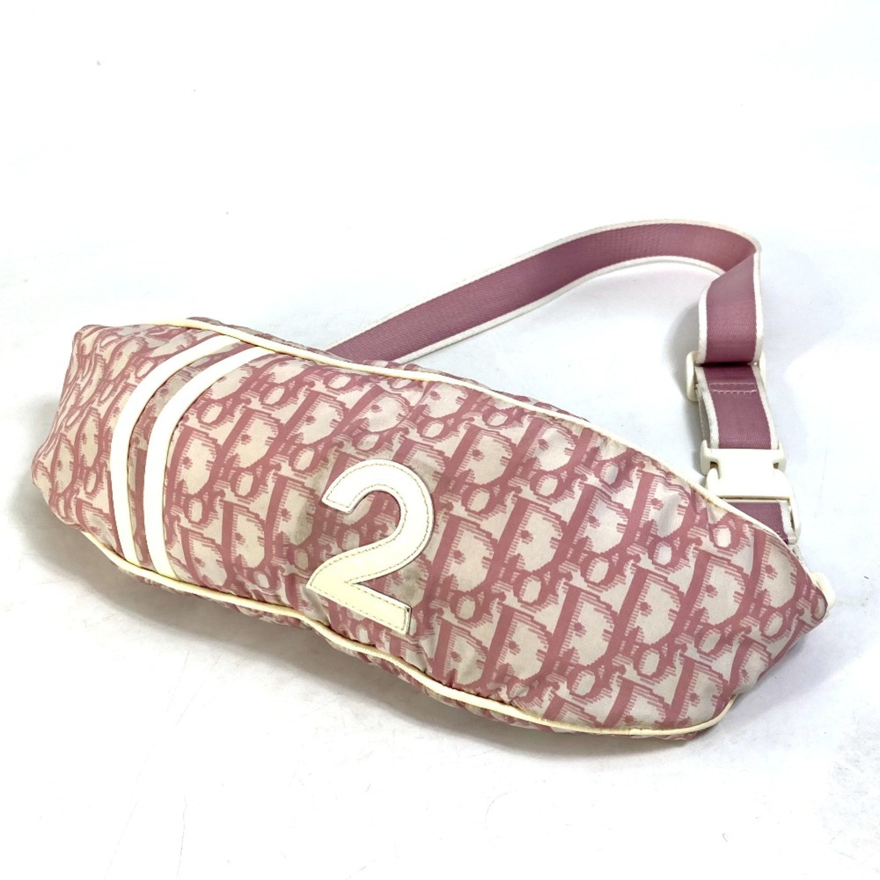 Christian Dior Shoulder Bag waist pouch bag body bag White