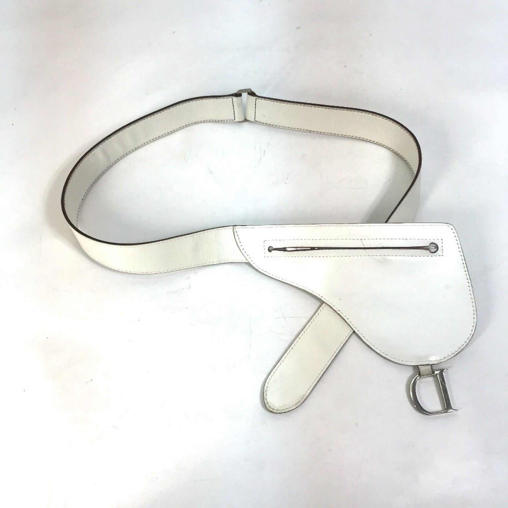 Christian Dior Saddle Bag, Waist Pouch, Leather