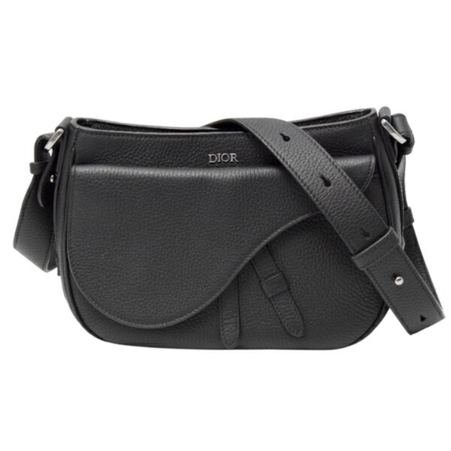 Christian Dior Saddle Soft Shoulder Bag in Leather