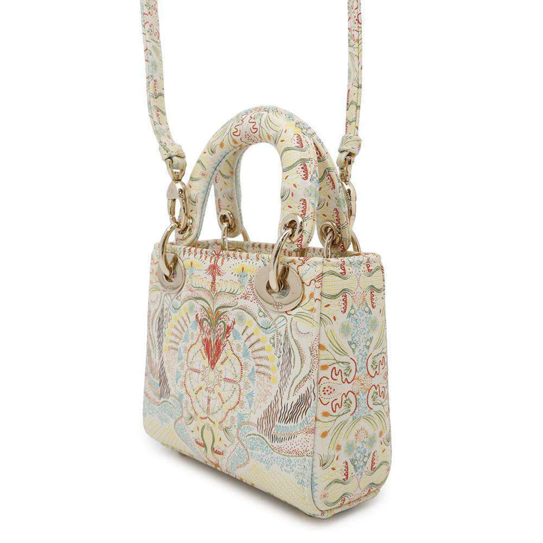 Christian Dior Handbag Lady Micro Leather Shoulder Bag