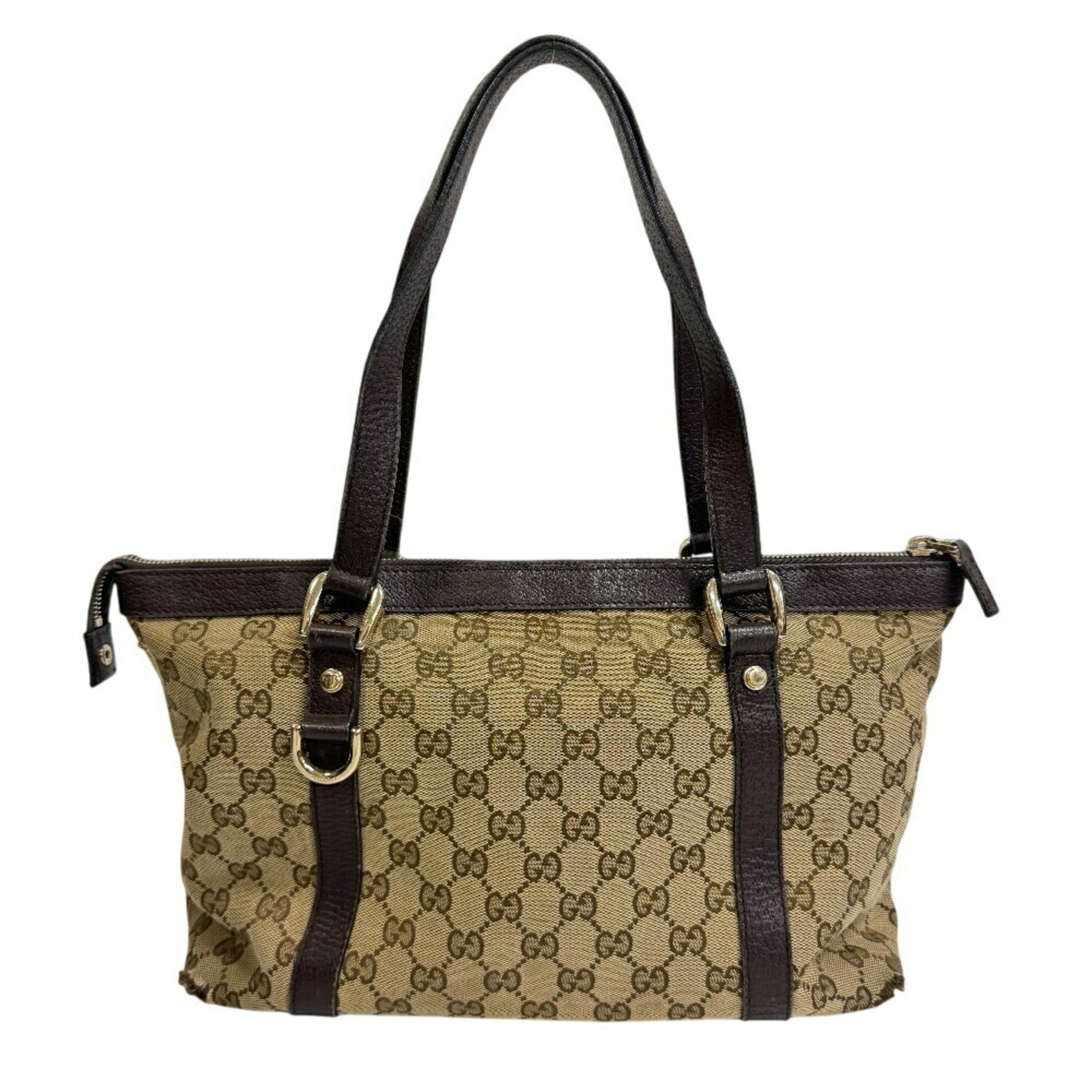 GUCCI Abby GG Print Tote Bag, Brown