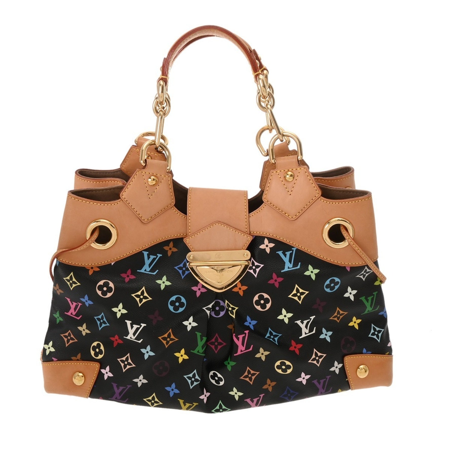 LOUIS VUITTON Louis Vuitton Multicolore Ursula Noir Monogram Handbag