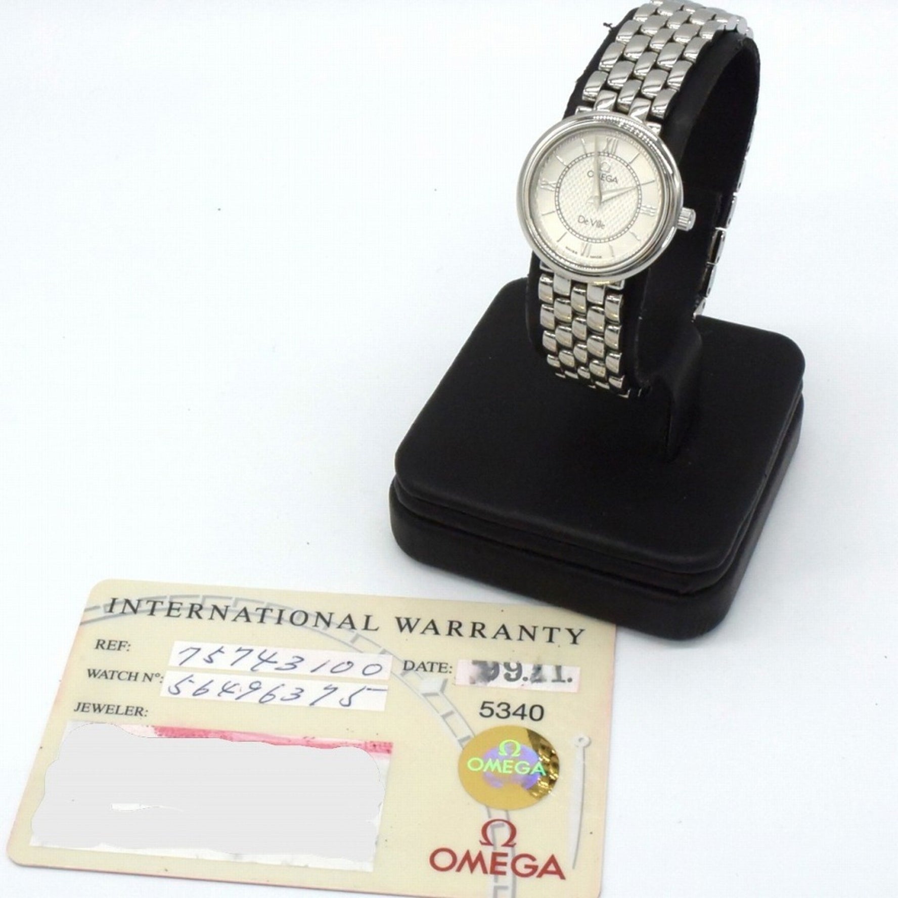 OMEGA De Ville 7574.31 Quartz Battery-Powered Watch