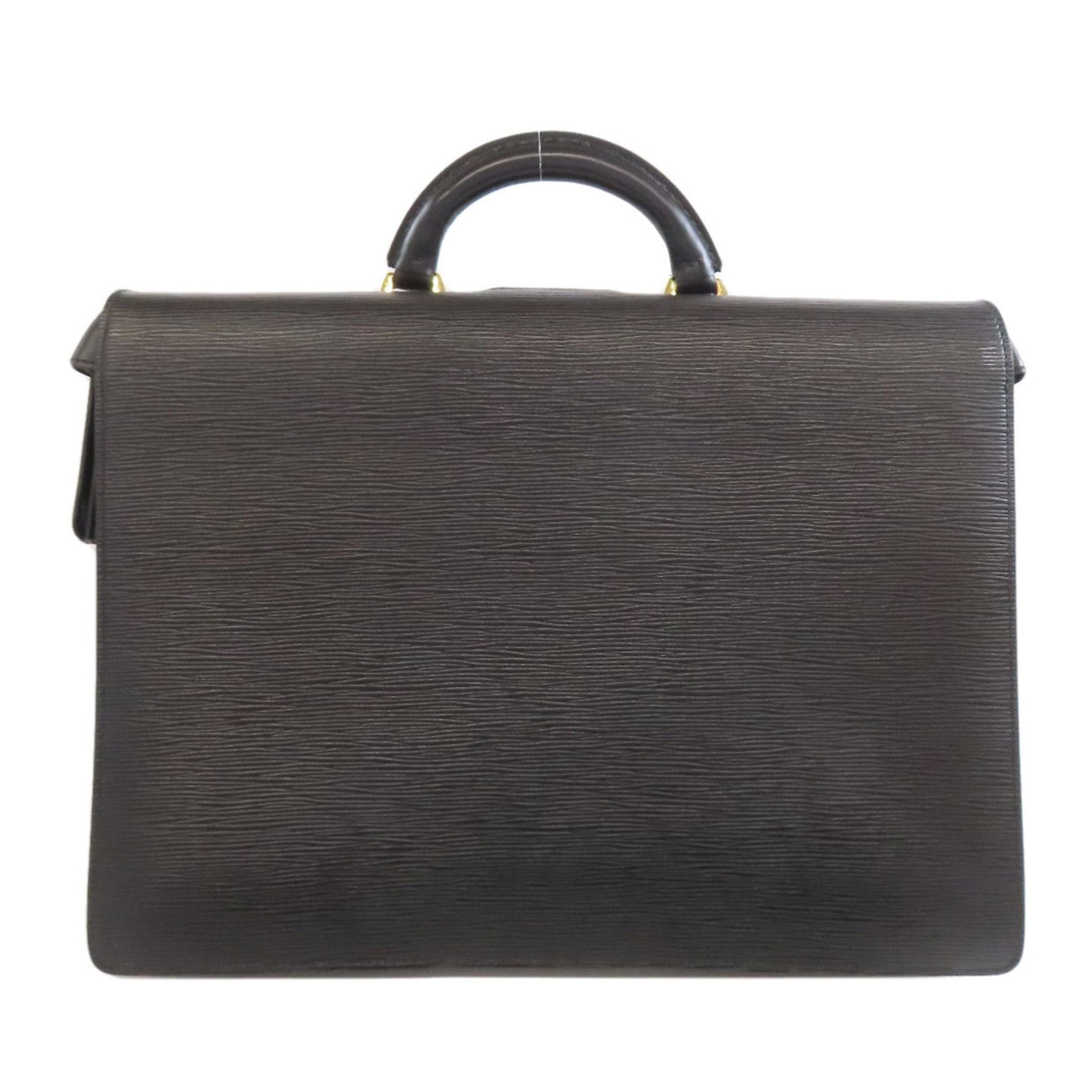 Louis Vuitton Serviette Fermoir Bag in Epi Leather