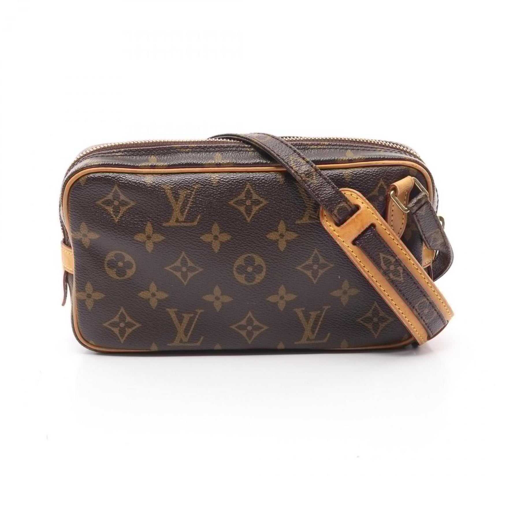 Louis Vuitton Marly Bandouliere Shoulder Bag, Coated Canvas and Leather, Monogram
