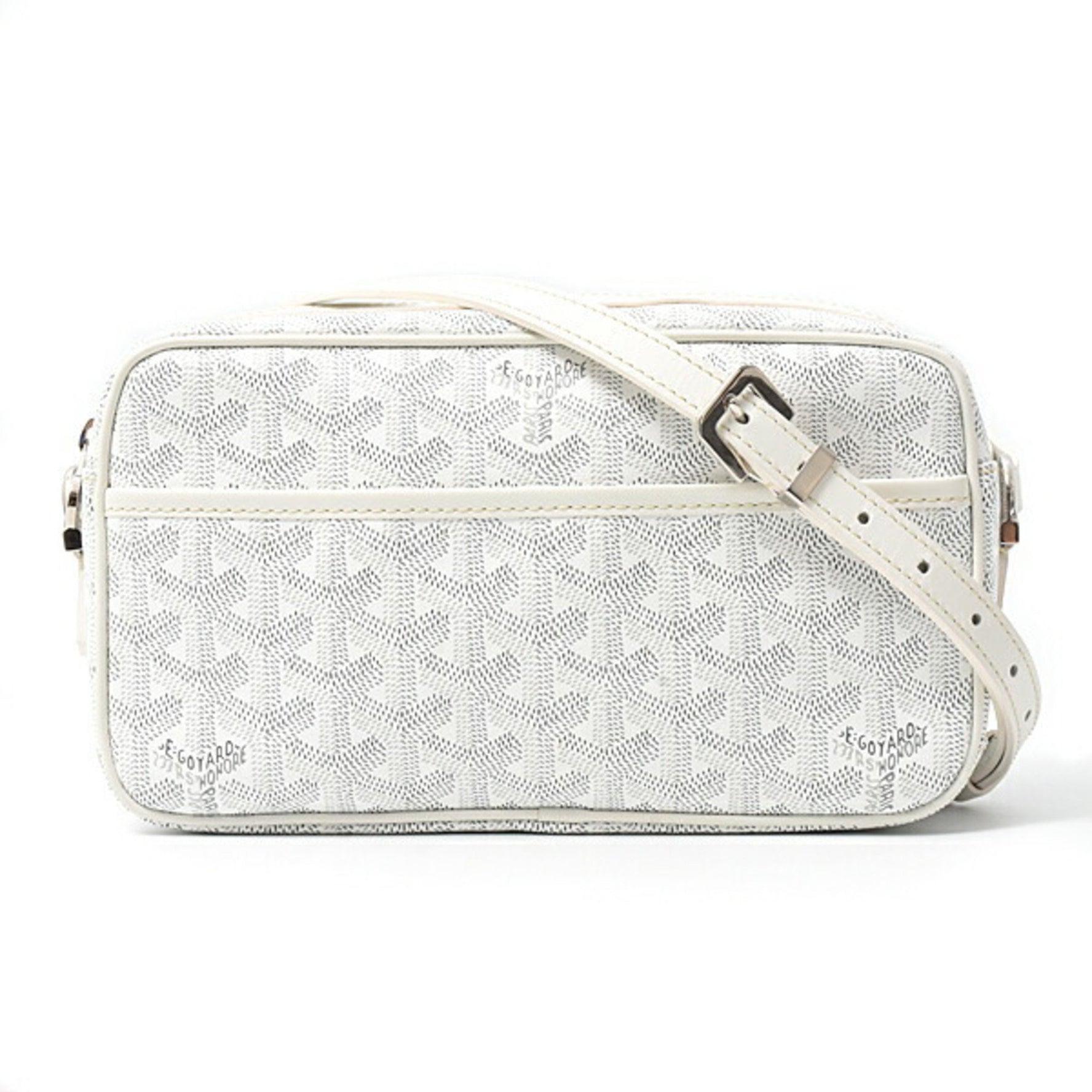 Goyard Herringbone Cup Vert PM Shoulder Bag