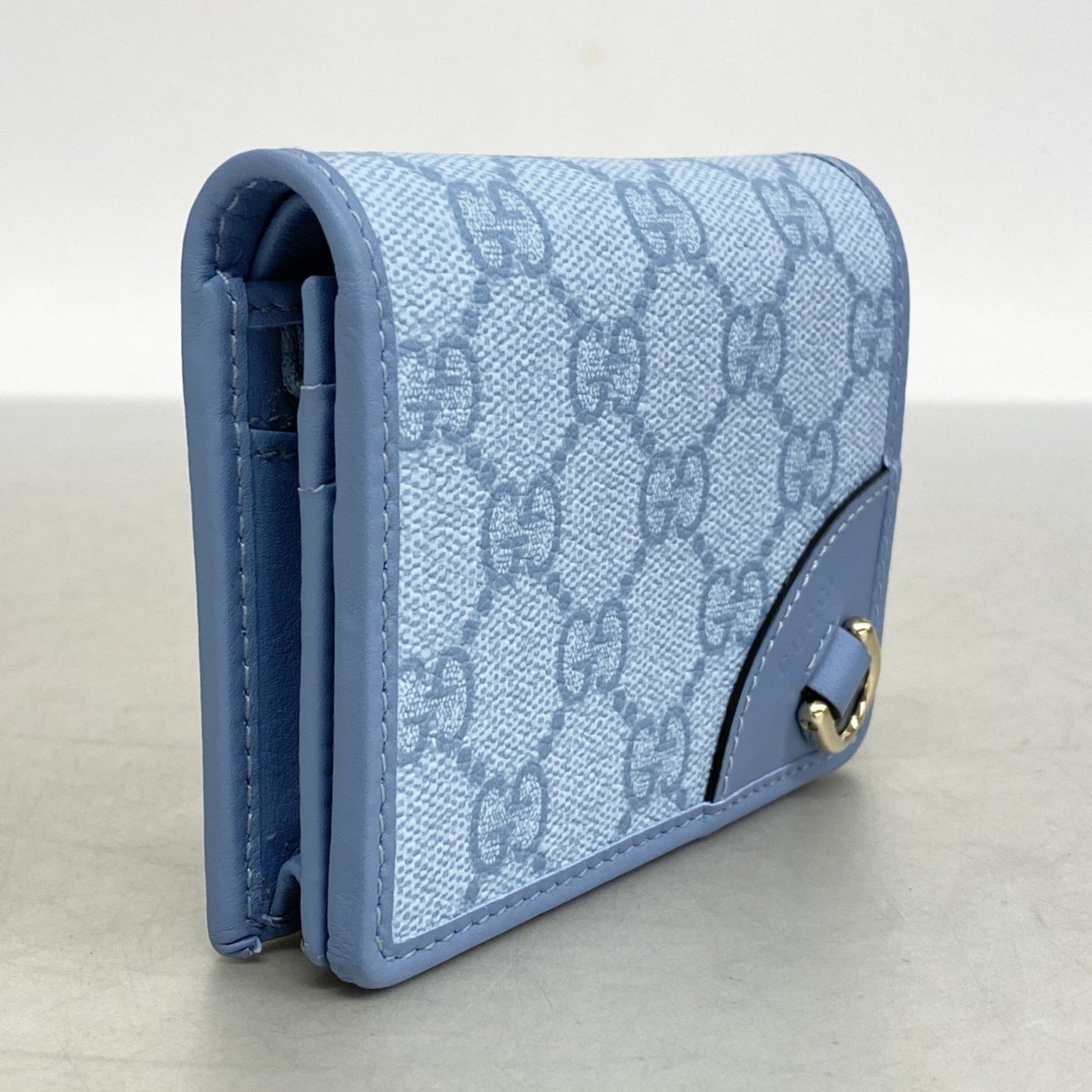 Gucci GG Supreme Abby Wallet Champagne