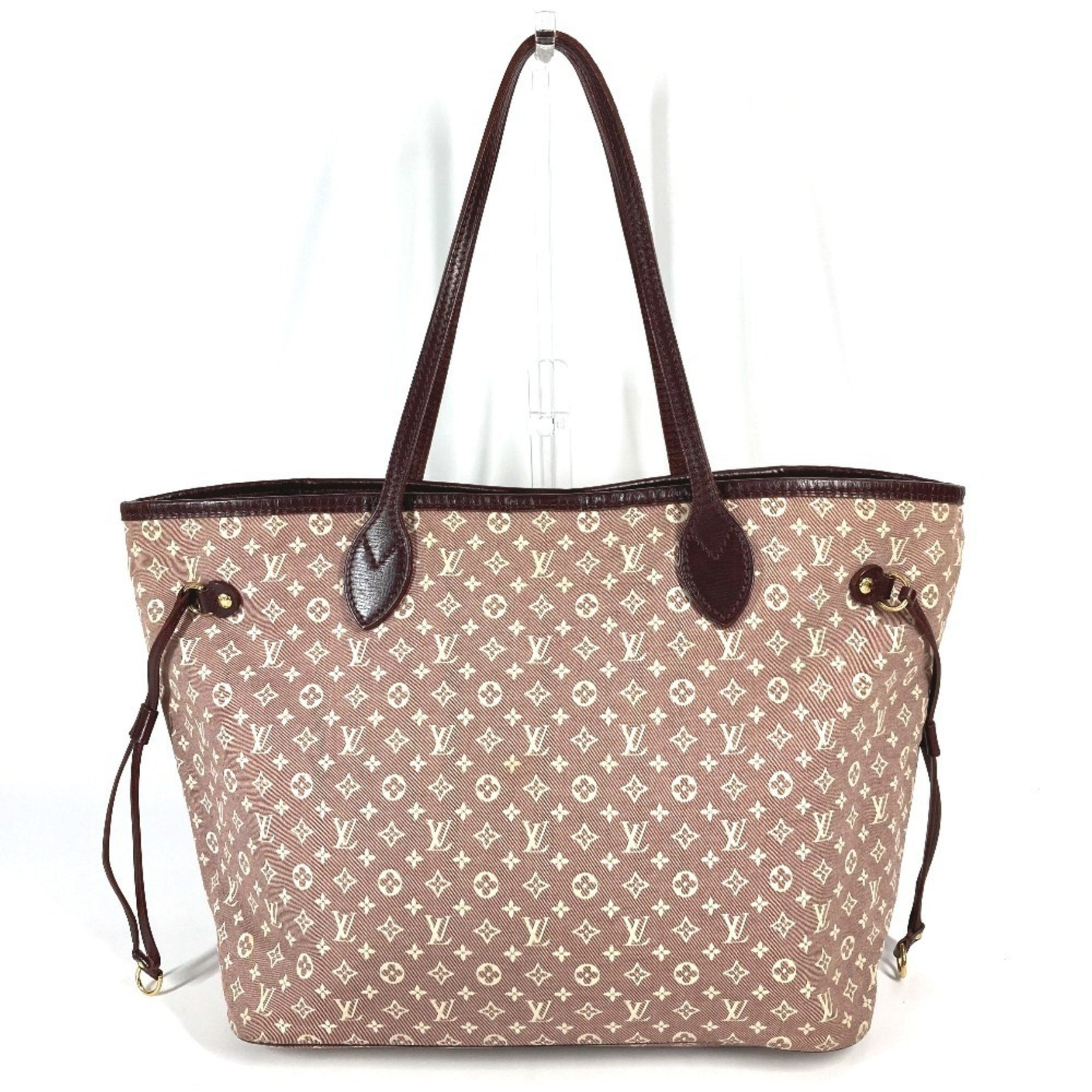 LOUIS VUITTON Monogram Idylle Neverfull MM Tote Bag/Shoulder Bag Sepia Red
