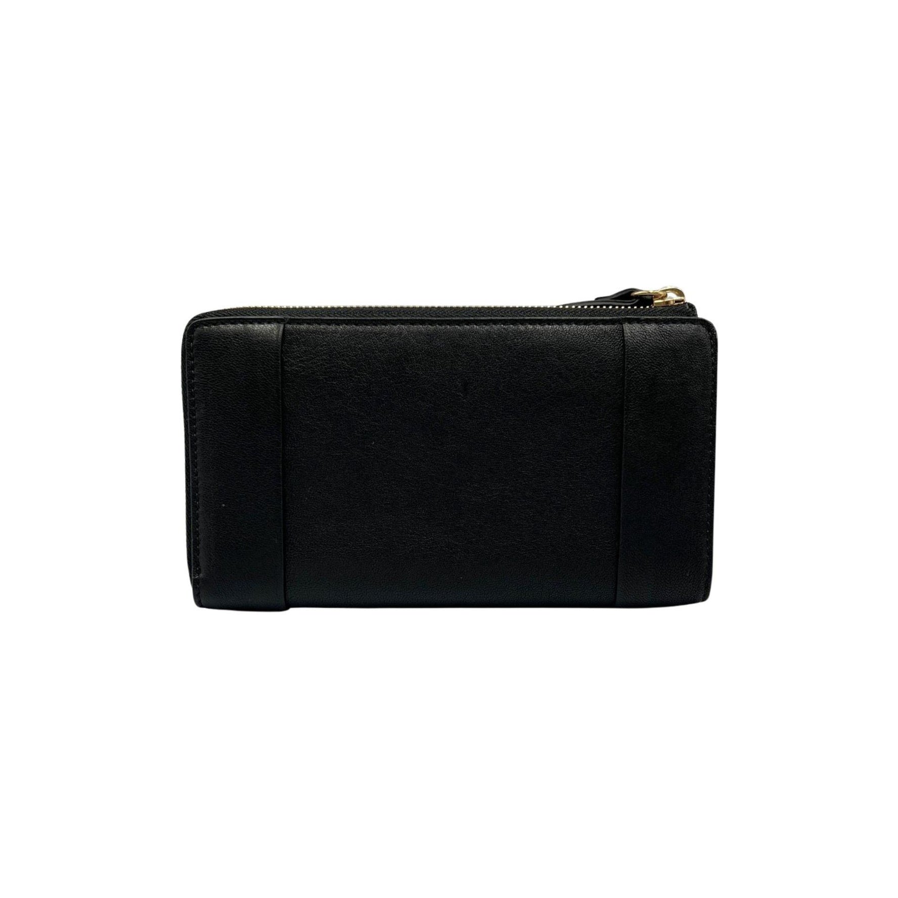 Chloé Chloe Long Wallet with L-shaped Zipper, Leather
