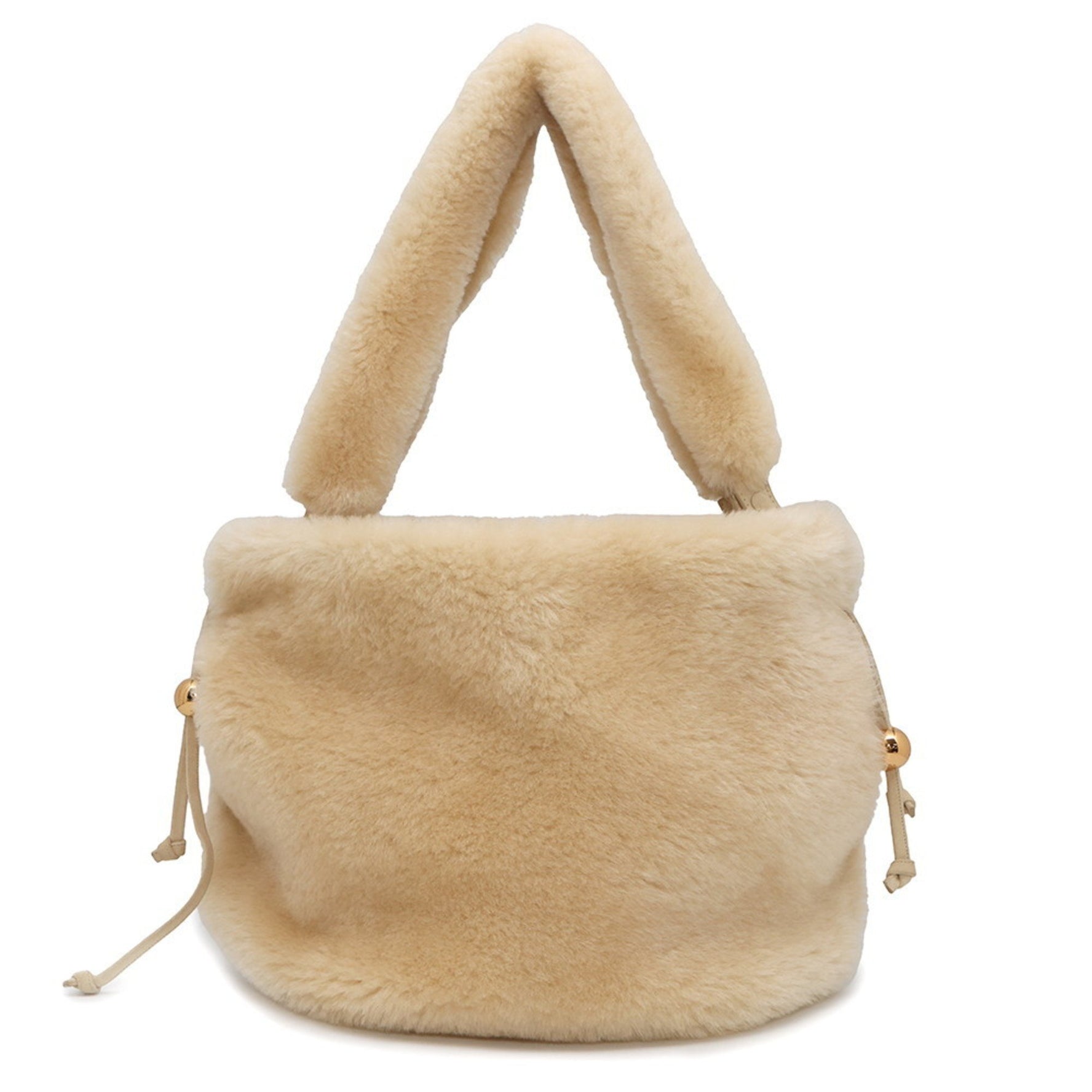 Bottega Veneta Tote Bag Valve Fur BOTTEGA VENETA