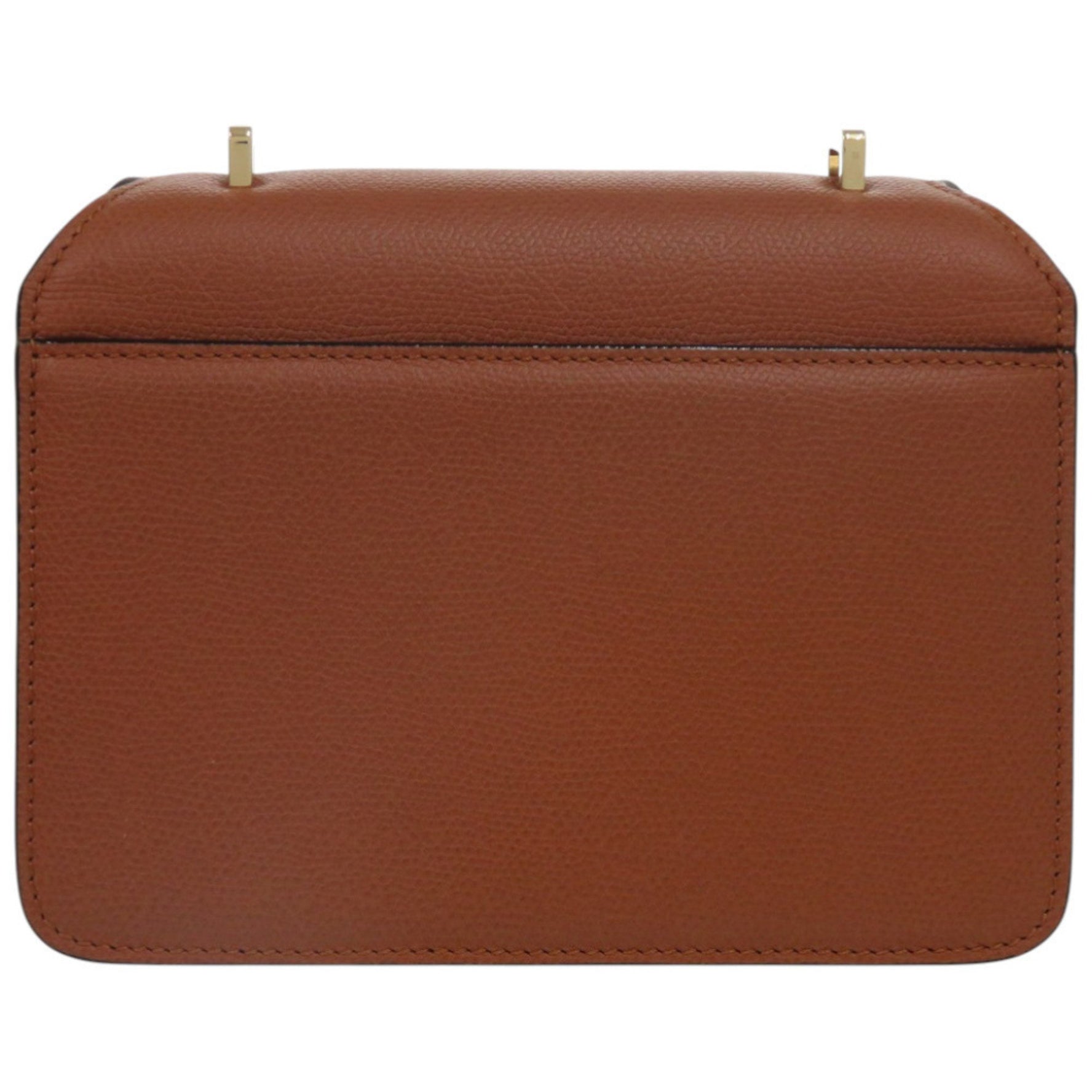 Unused Valextra Noro Small Calfskin Brown Shoulder Bag 0927