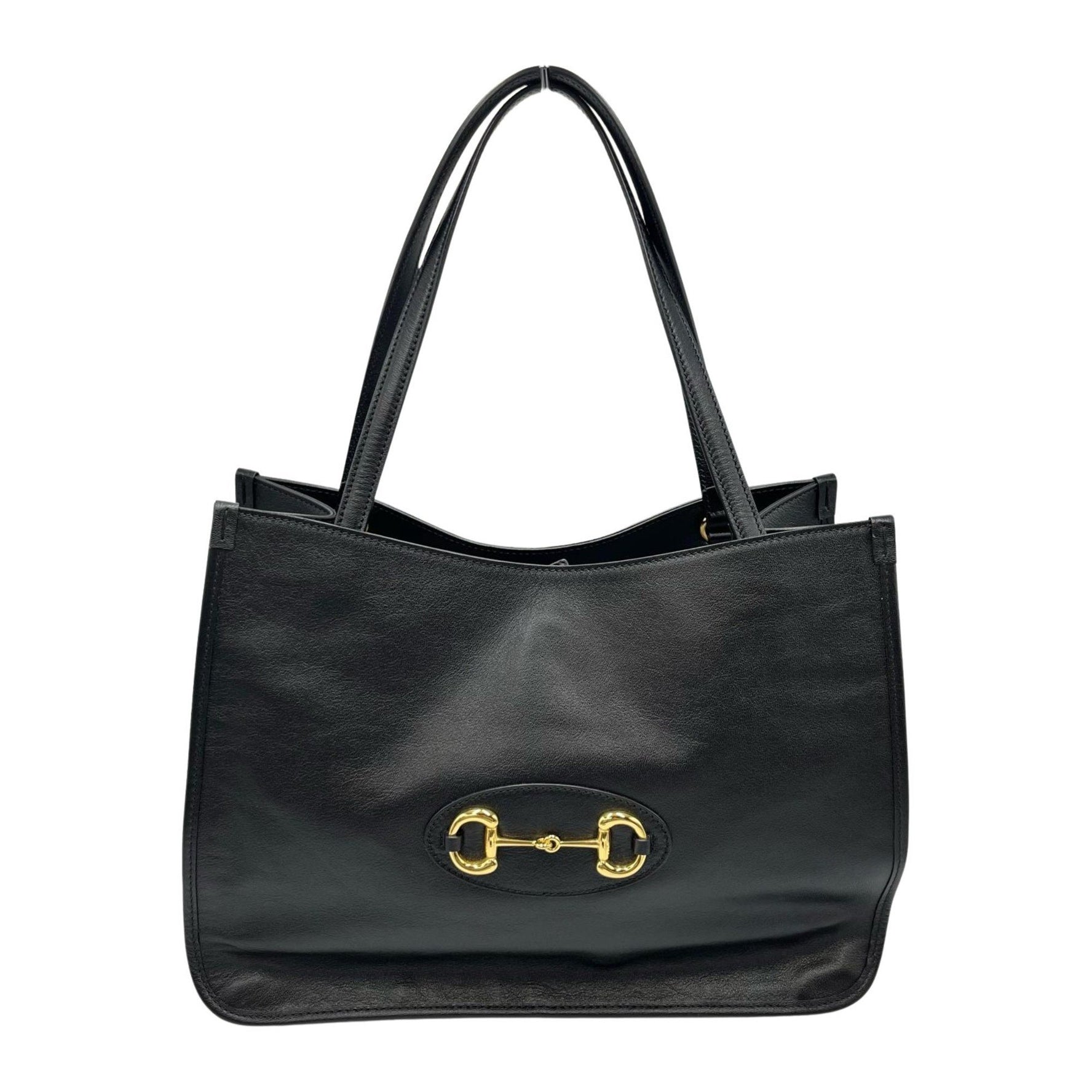 Gucci Horsebit Leather Tote Bag