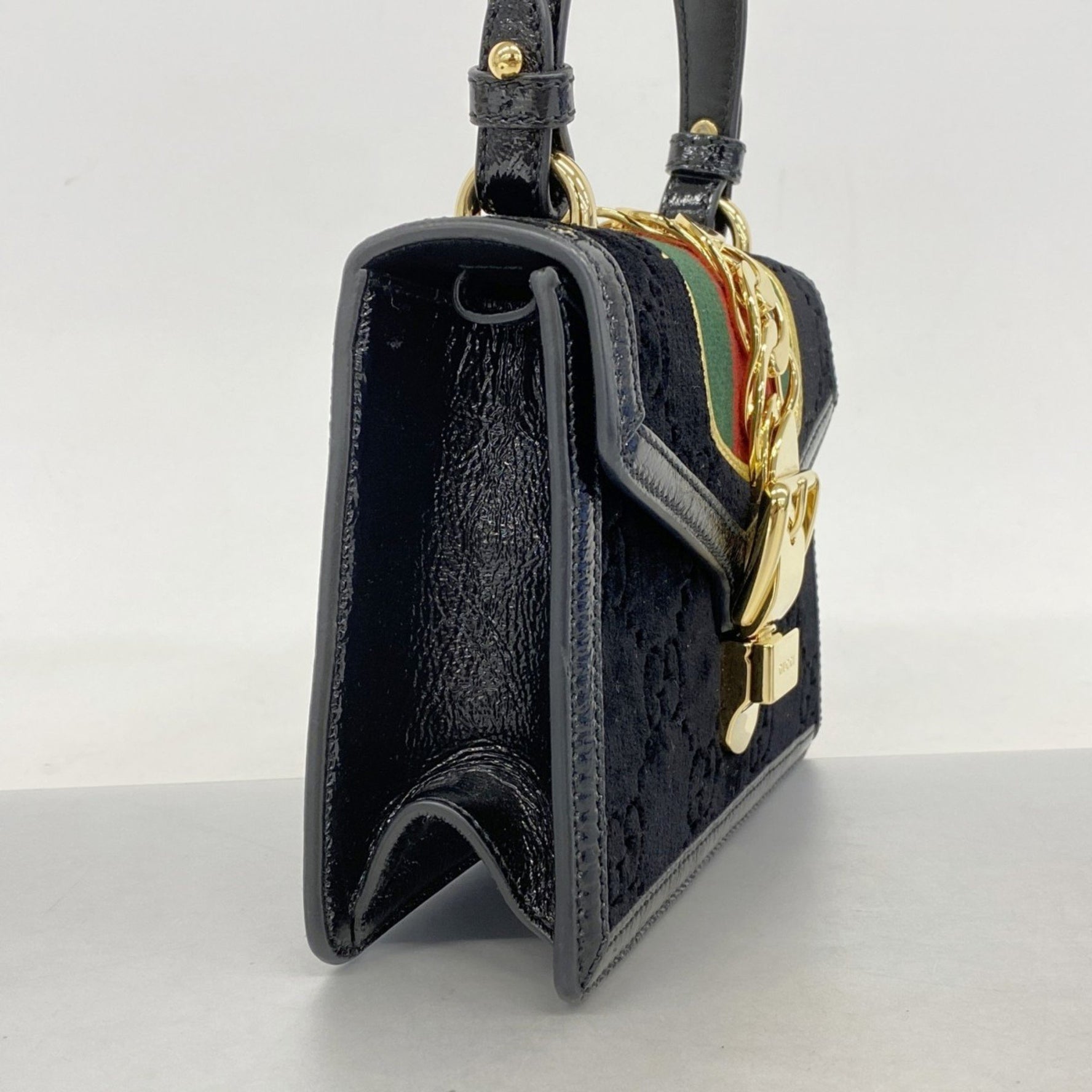 Gucci Sylvie Handbag Velvet Bag