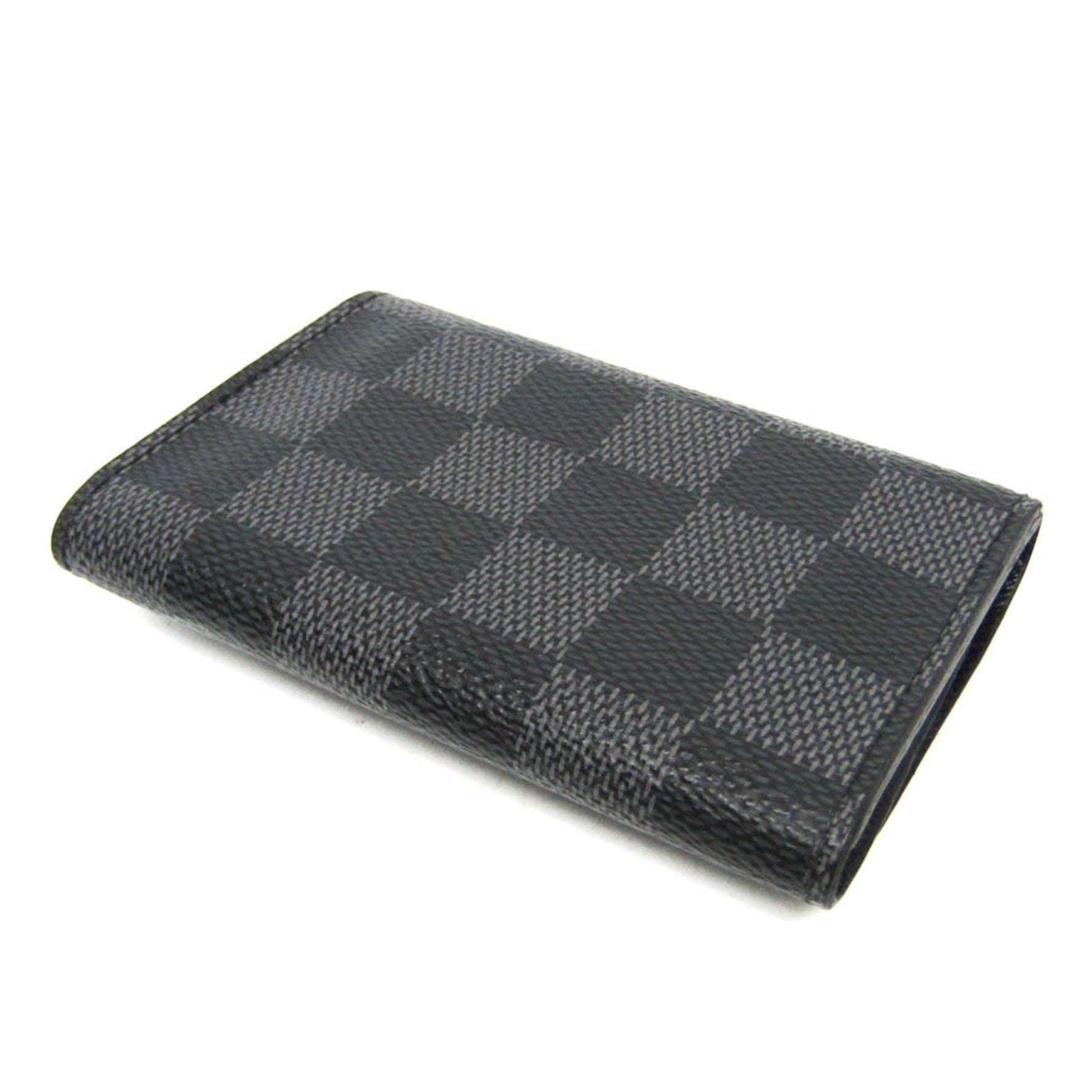 Louis Vuitton Damier Graphite Multicles 6 Men,Women Damier Graphite Key Case Damier Graphite