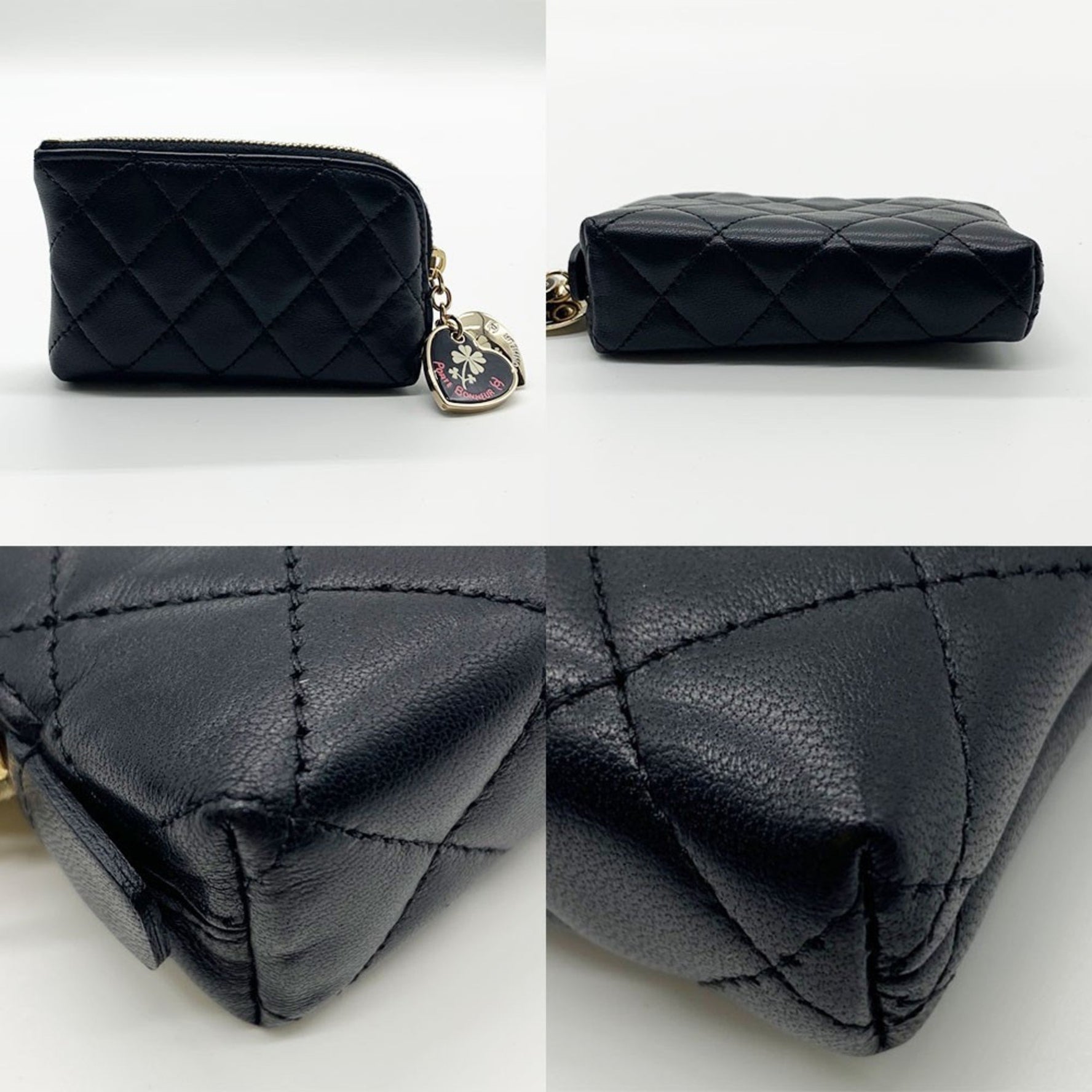 Chanel Matelasse Wallet/Coin Case Charming Valentine 6584 Heart Wallet