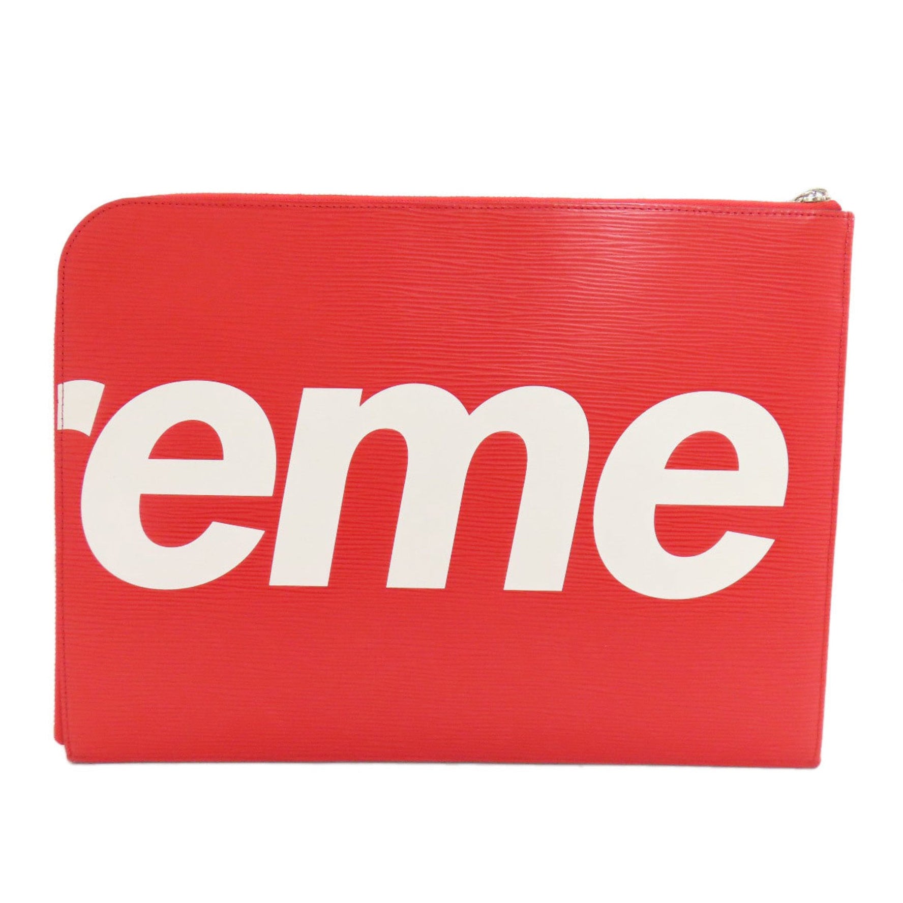 Louis Vuitton Pochette Jour GM Supreme Collaboration Clutch Bag Epi Leather LOUIS VUITTON