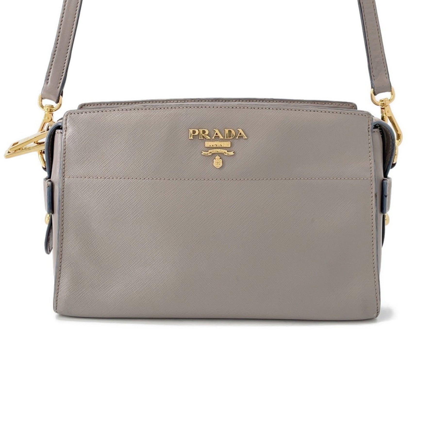 Prada Saffiano Leather Shoulder Bag