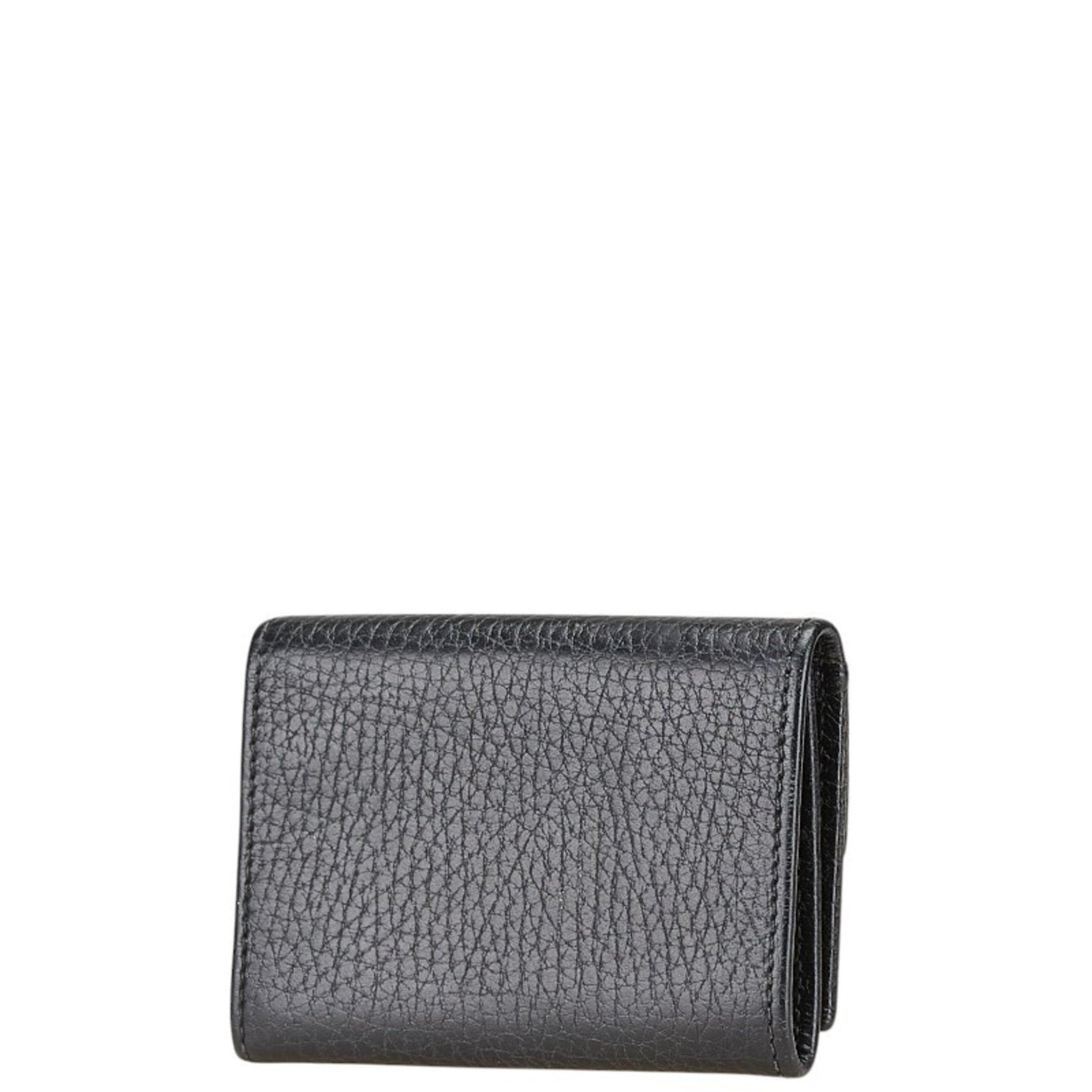 Gucci GG Marmont Tri-fold Compact Wallet Leather
