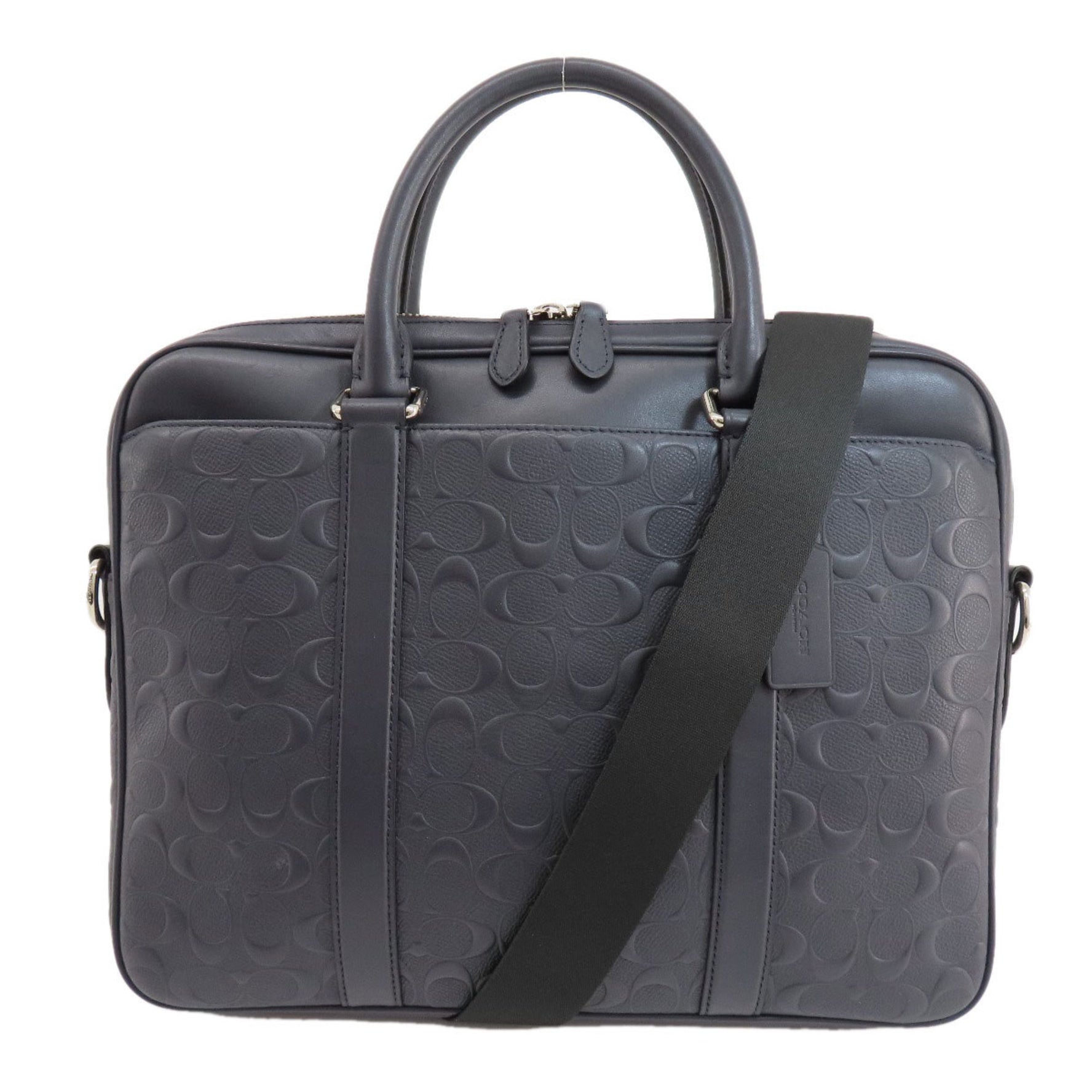 Coach Signature Bag Leather