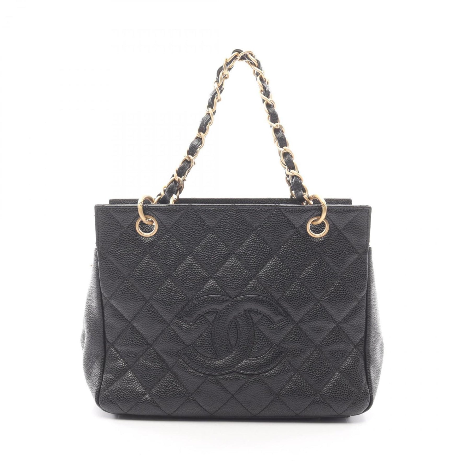 CHANEL Matelasse Shoulder Bag in Grained Calfskin Caviar