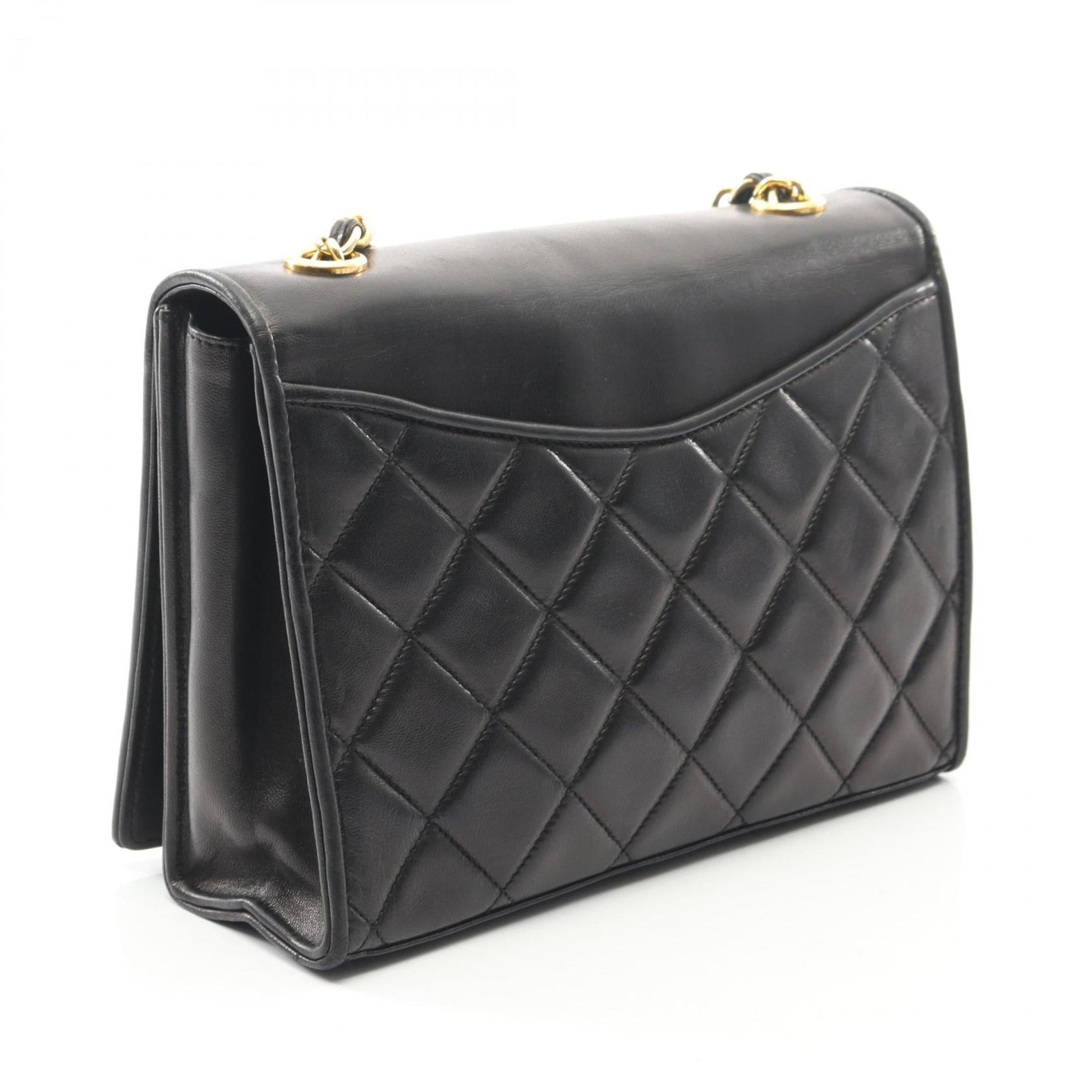 CHANEL Matelasse Shoulder Bag, Lambskin Leather