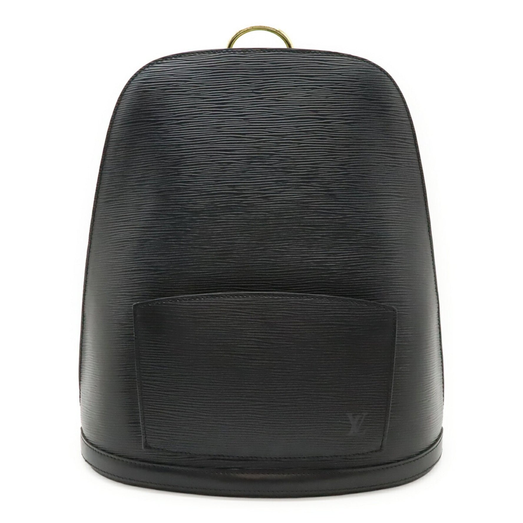 LOUIS VUITTON Epi Leather Cobran Backpack Shoulder Bag in Black