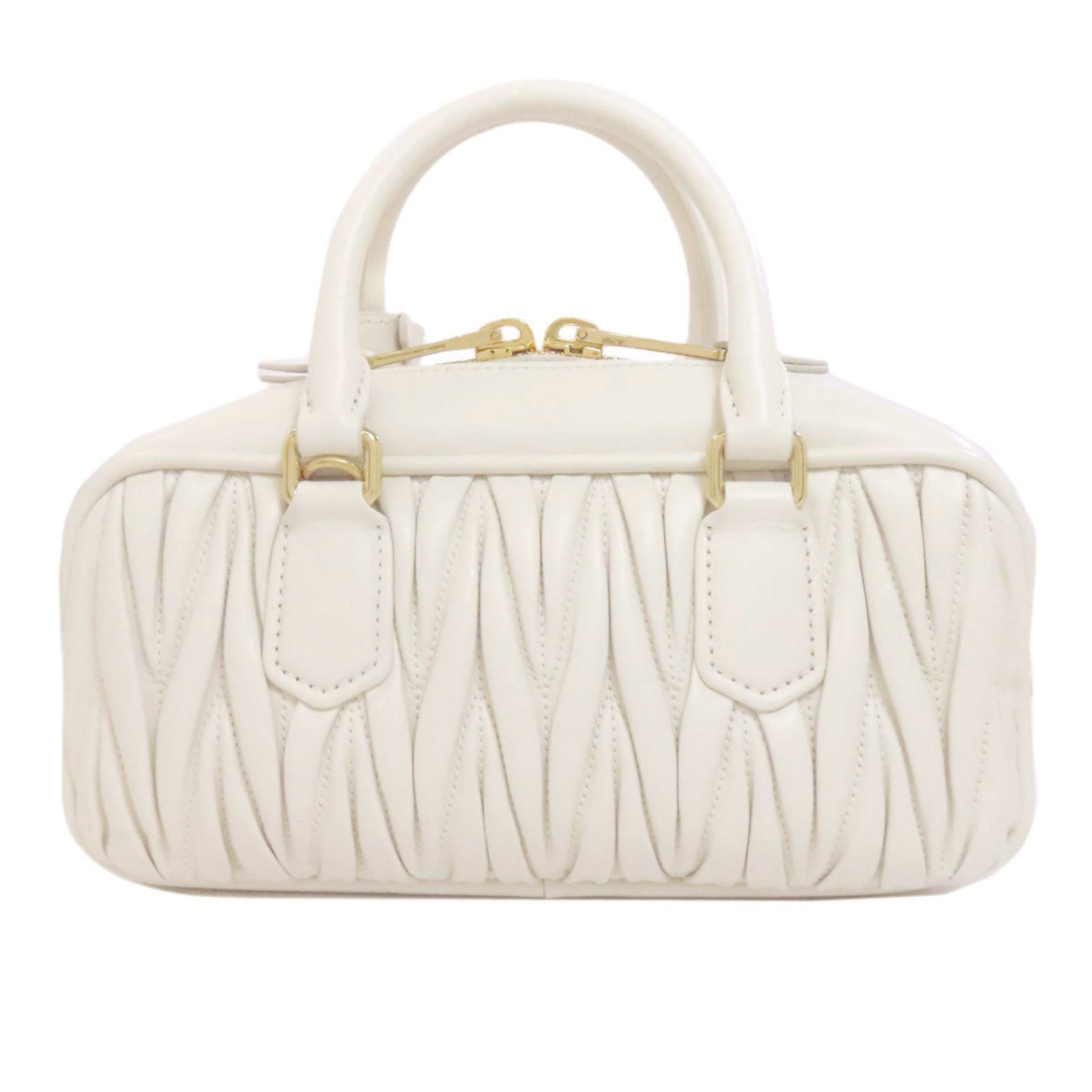 Miu Miu Miu Arcadi Matelasse Handbag Calfskin MIUMIU